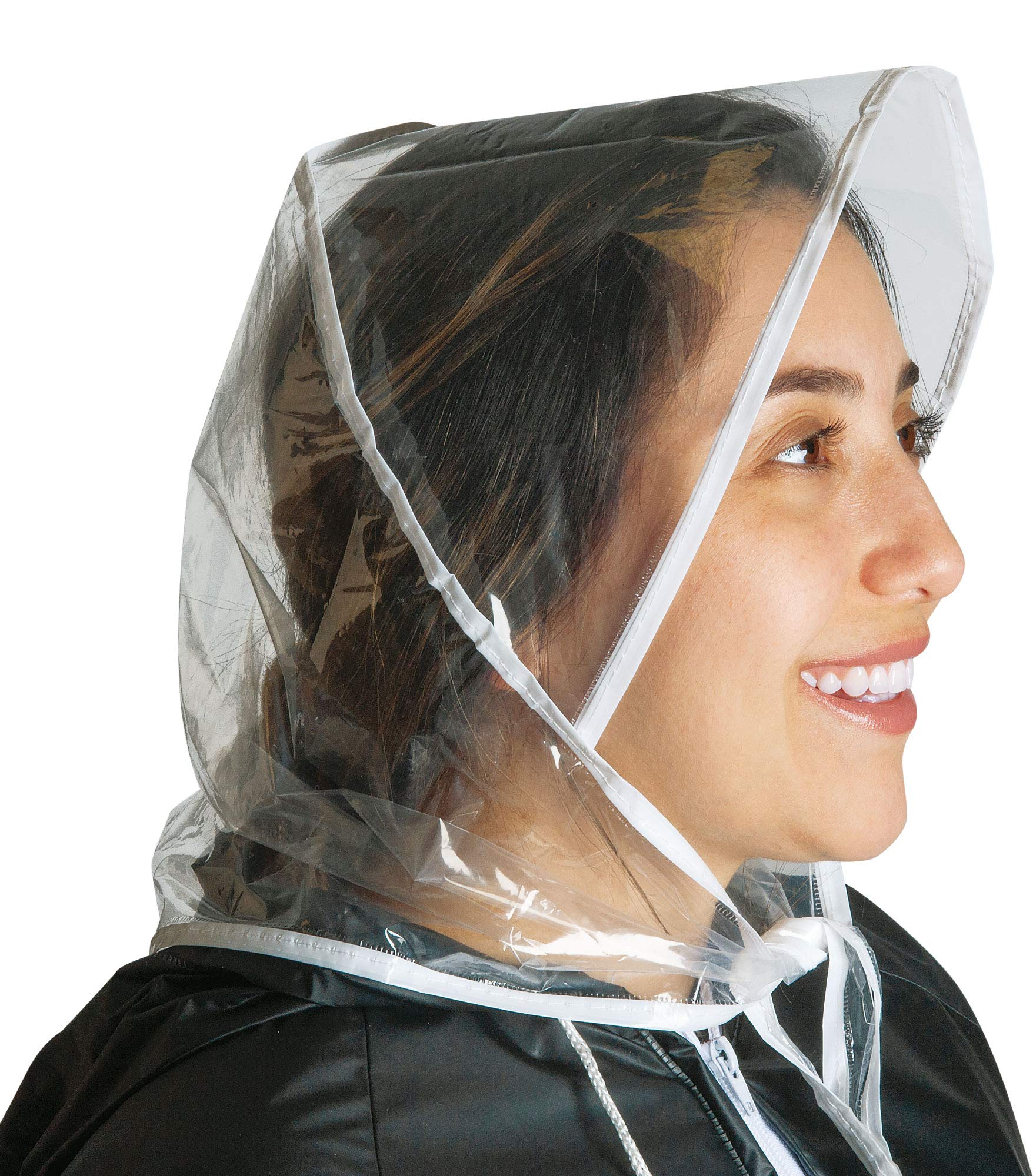 Women's Rain Bonnet with Full Cut Visor 