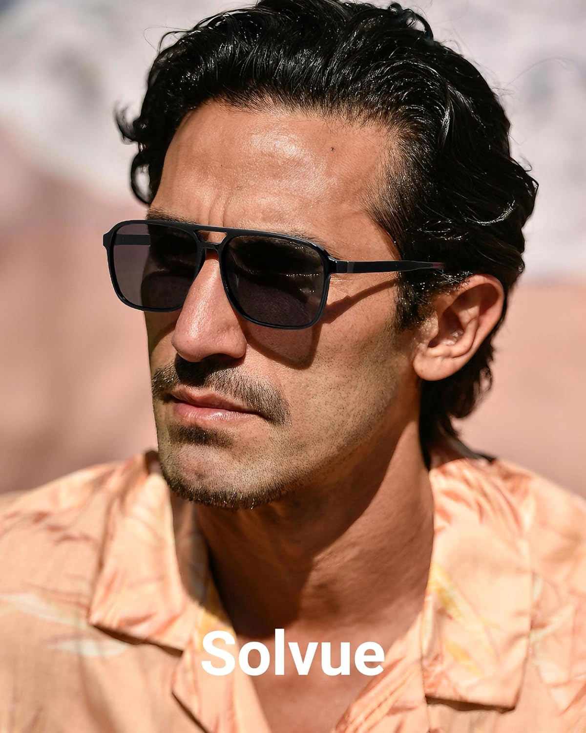 Polarized Aviator Sunglasses for men Retro Classic Double Bridge Aviators UV400 Protection