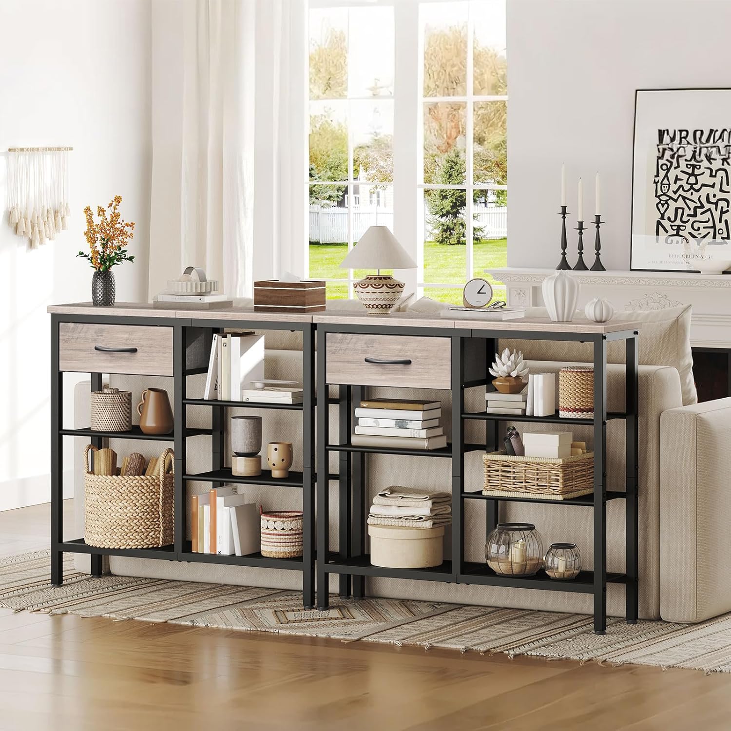 Dimensions of the HOOBRO Console Table