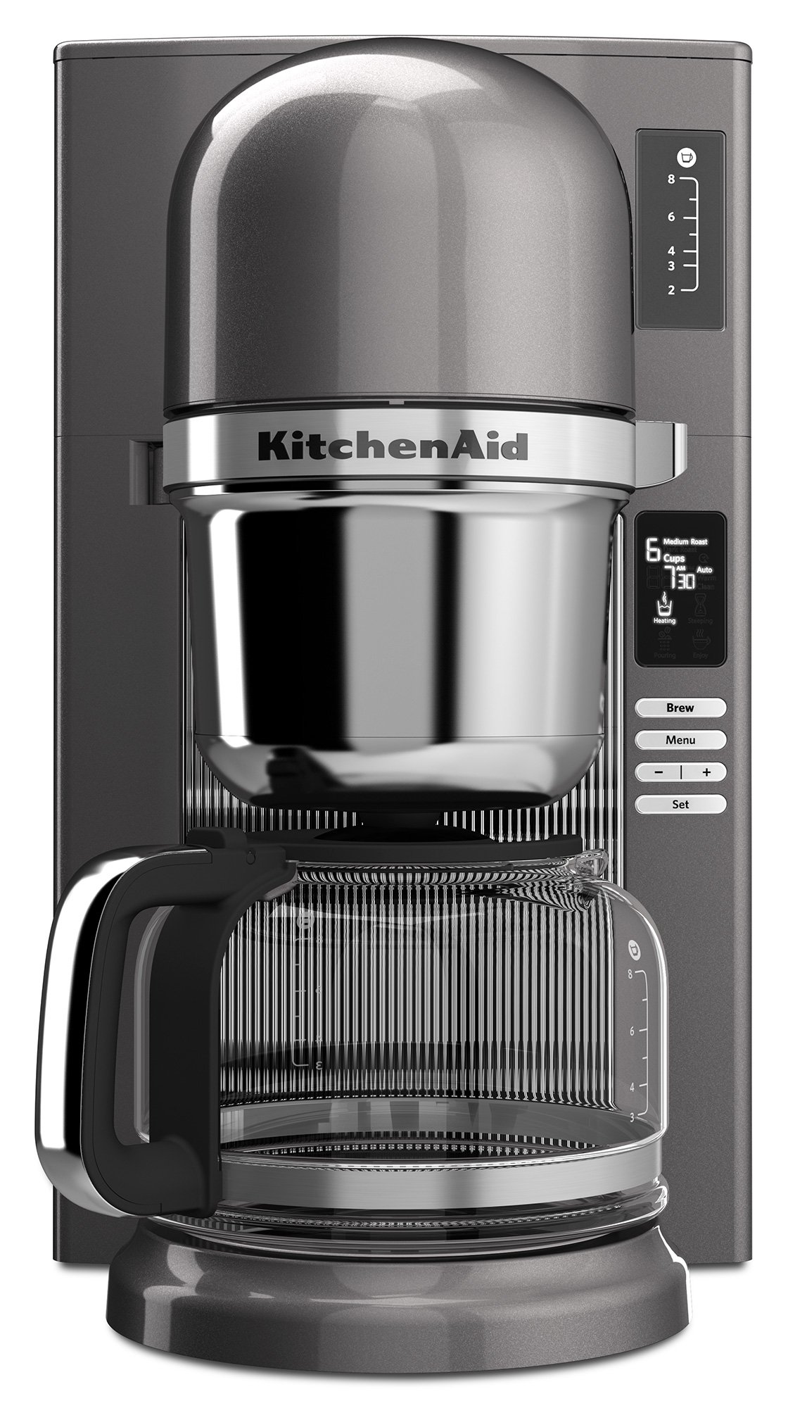 春の新作 輸入市場オンラインストアKitchenAid Siphon Coffee Brewer Medallion Silver 並行輸入品