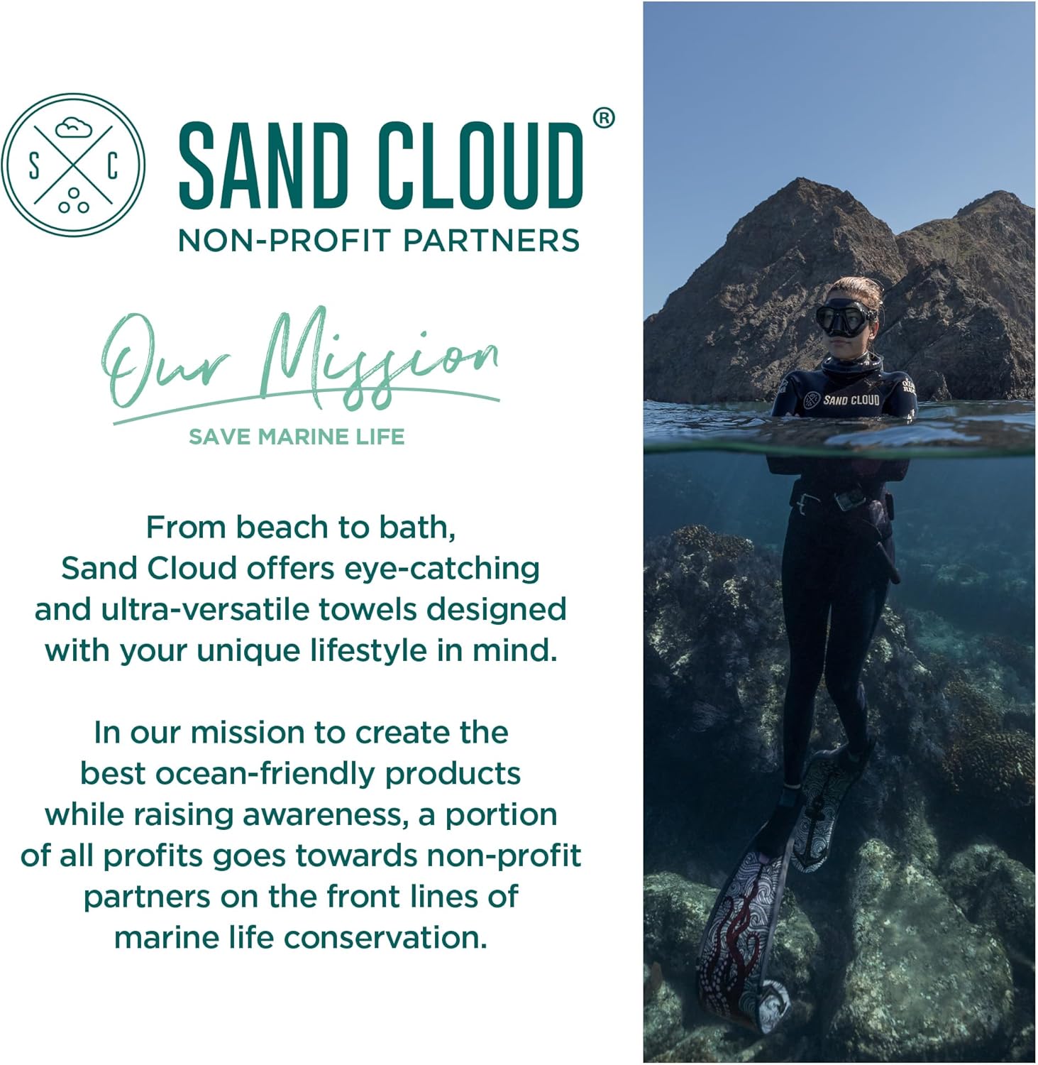 Sand Cloud Turkish Beach Towel - 100% Organic Cotton Turkish Bath Towels - Ultra Soft, Sand Free & Quick Dry Towel for Beach, Pool, or Picnic - As Seen on Shark Tank - Boho Geo Sunset - Image 6