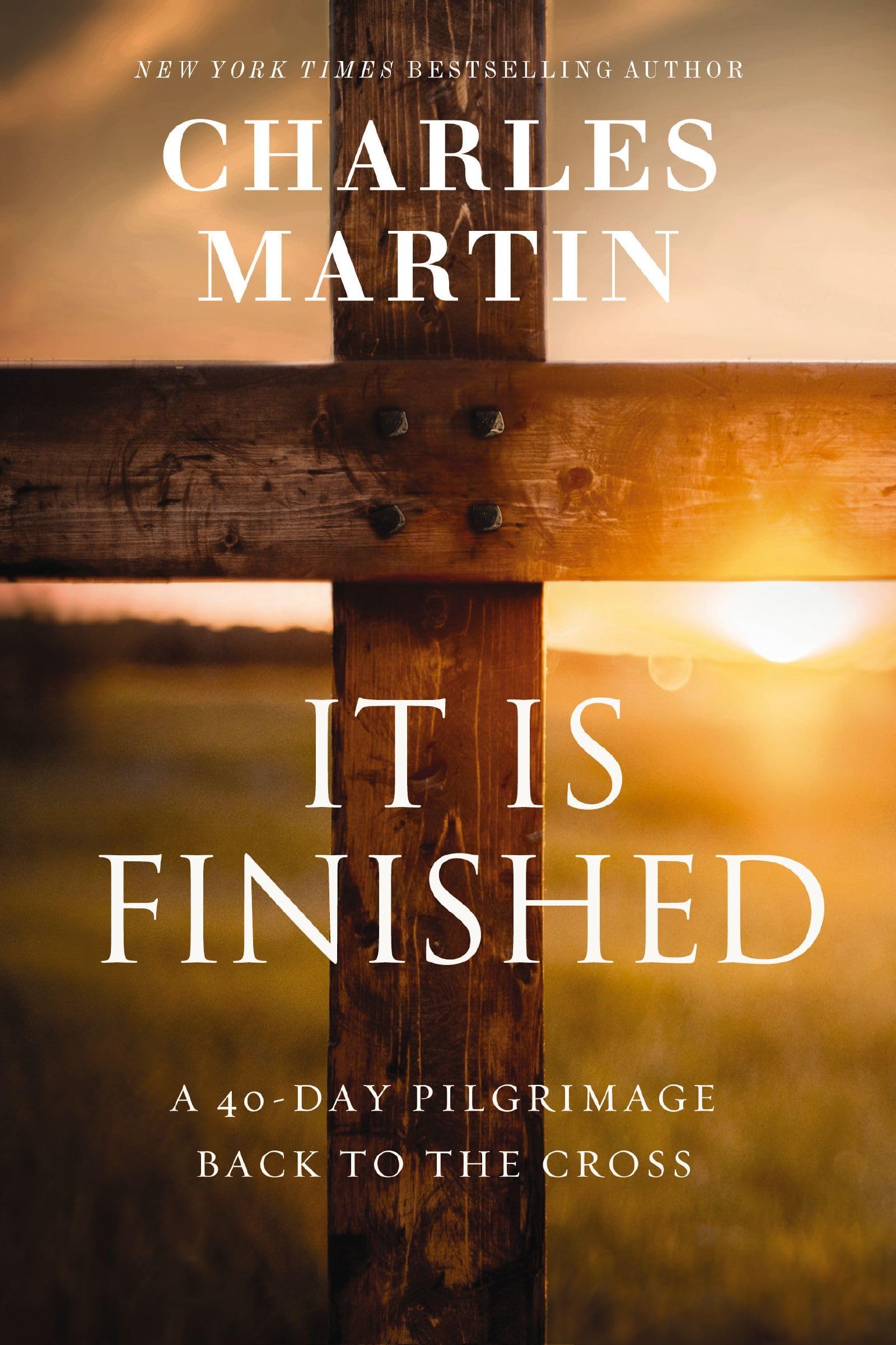 It Is Finished: A 40-Day Pilgrimage Back to the Cross.by Martin, Charles New**