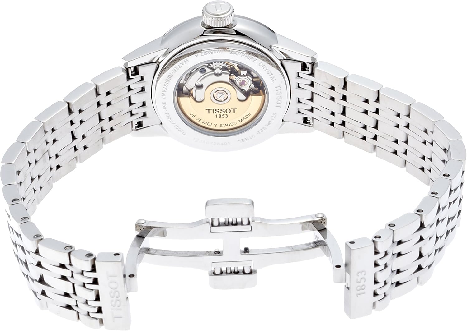 Orologio Donna Tissot Carson Automatic T0852071105100 Orologio Donna Tissot Carson Automatic T0852071105100