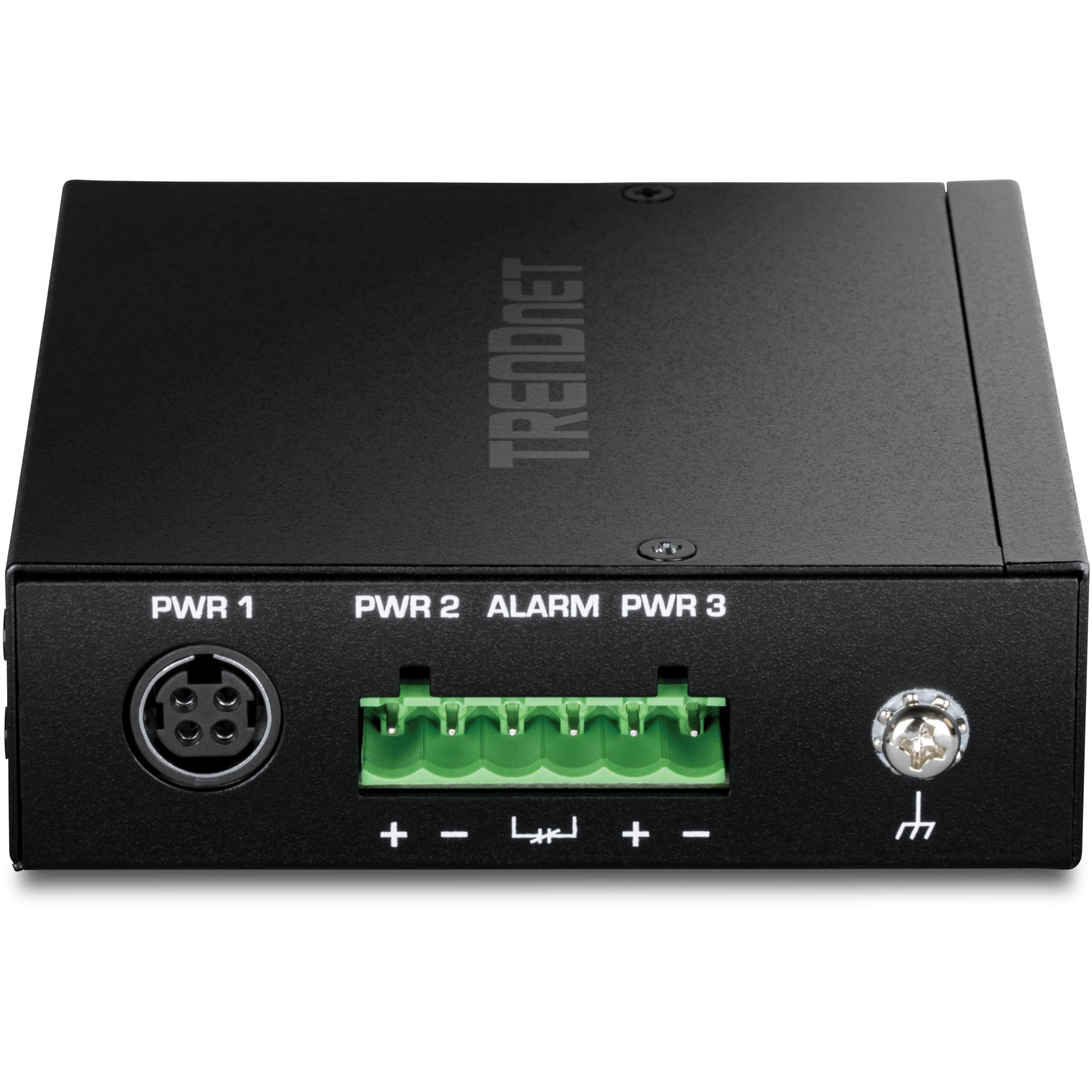 TRENDnet, TI-PF11SFP, Convertisseur de média Industriel SFP vers Gigabit PoE+, boîtier classé IP30, Plage de température de Fonctionnement -40°–75 °C à (-40° – 167 °F)