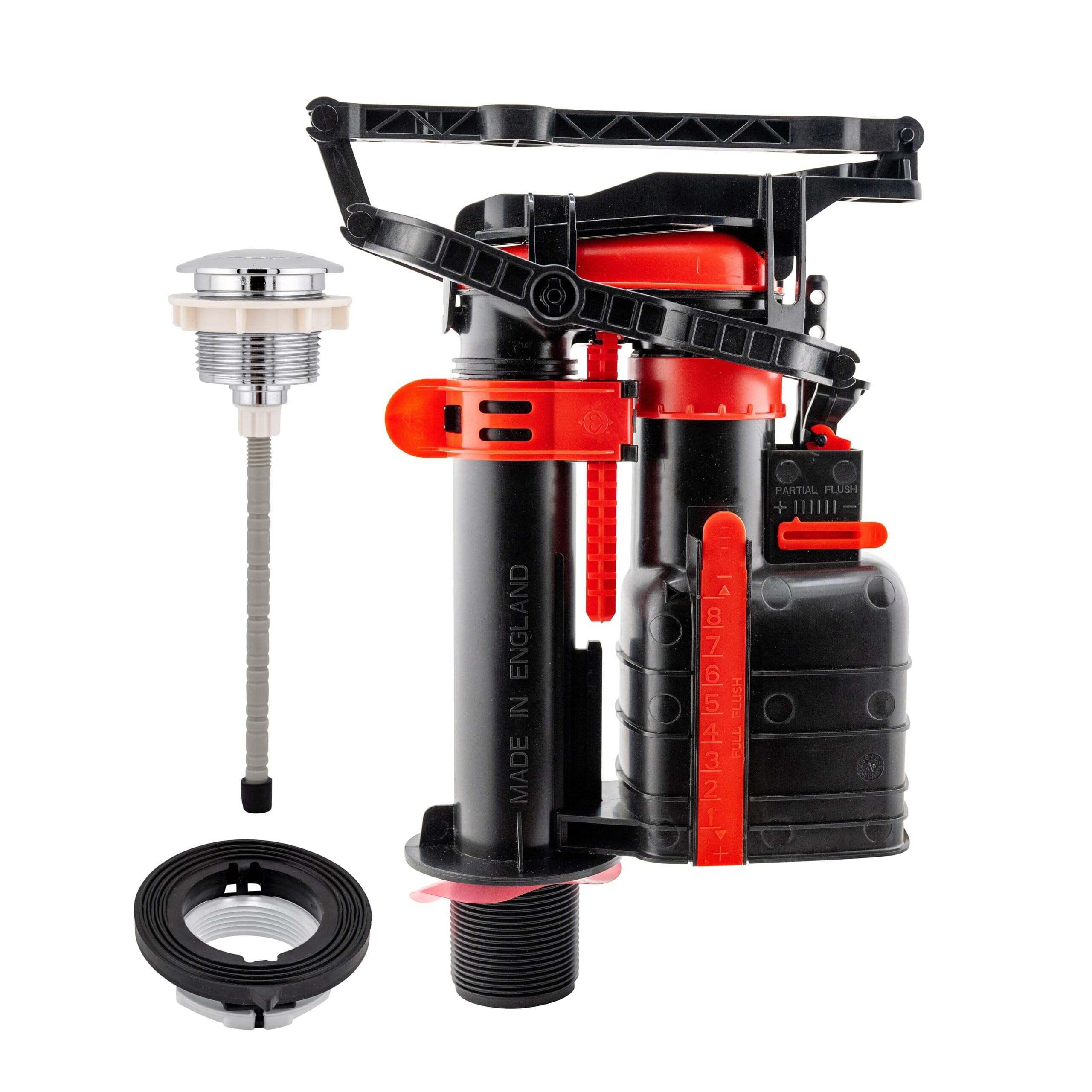 Fluidmaster PRO570W-015-P1 PRO570W-015-P1-The Easy Fit Ultra Syphon, Black, 215mm x 93mm x 260mm