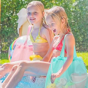 Amazon.com: Tagitary Beach Toys Kids Beach Bag Tote with