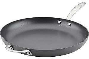 Rachael Ray Cucina Hard Anodized Aluminum Nonstick Fry Pan with Helper Handle