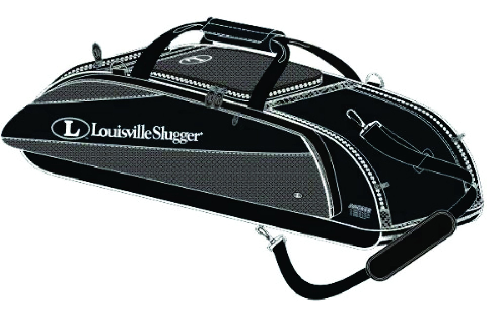 Louisville Slugger Genesis Baseball Wheeled Equipment Bat Bag