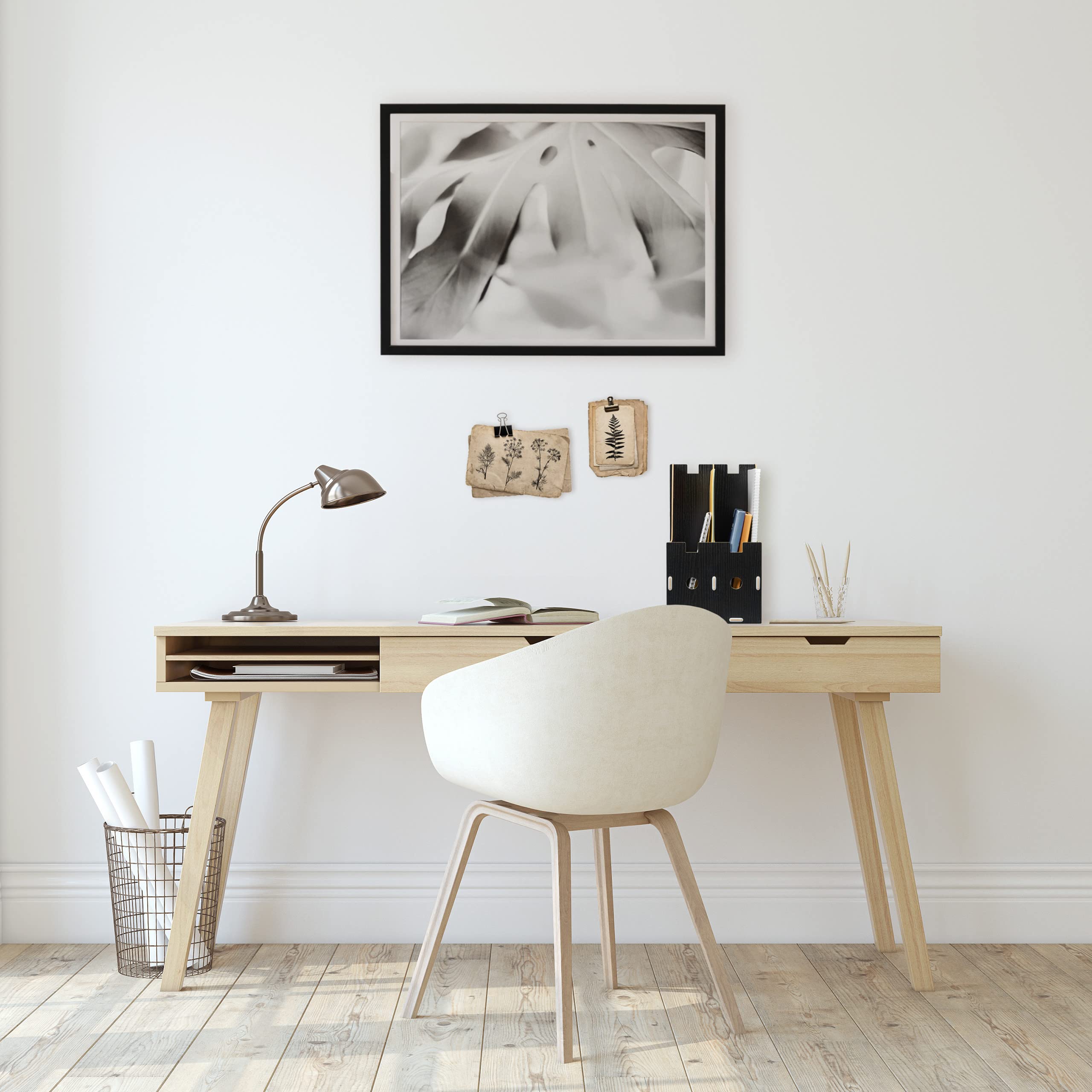Relaxdays Portadocumenti, 2 Scomparti Documenti DIN A4, 32x18,5x24 cm, Organizer, Portariviste Ufficio e Scuola, Marrone