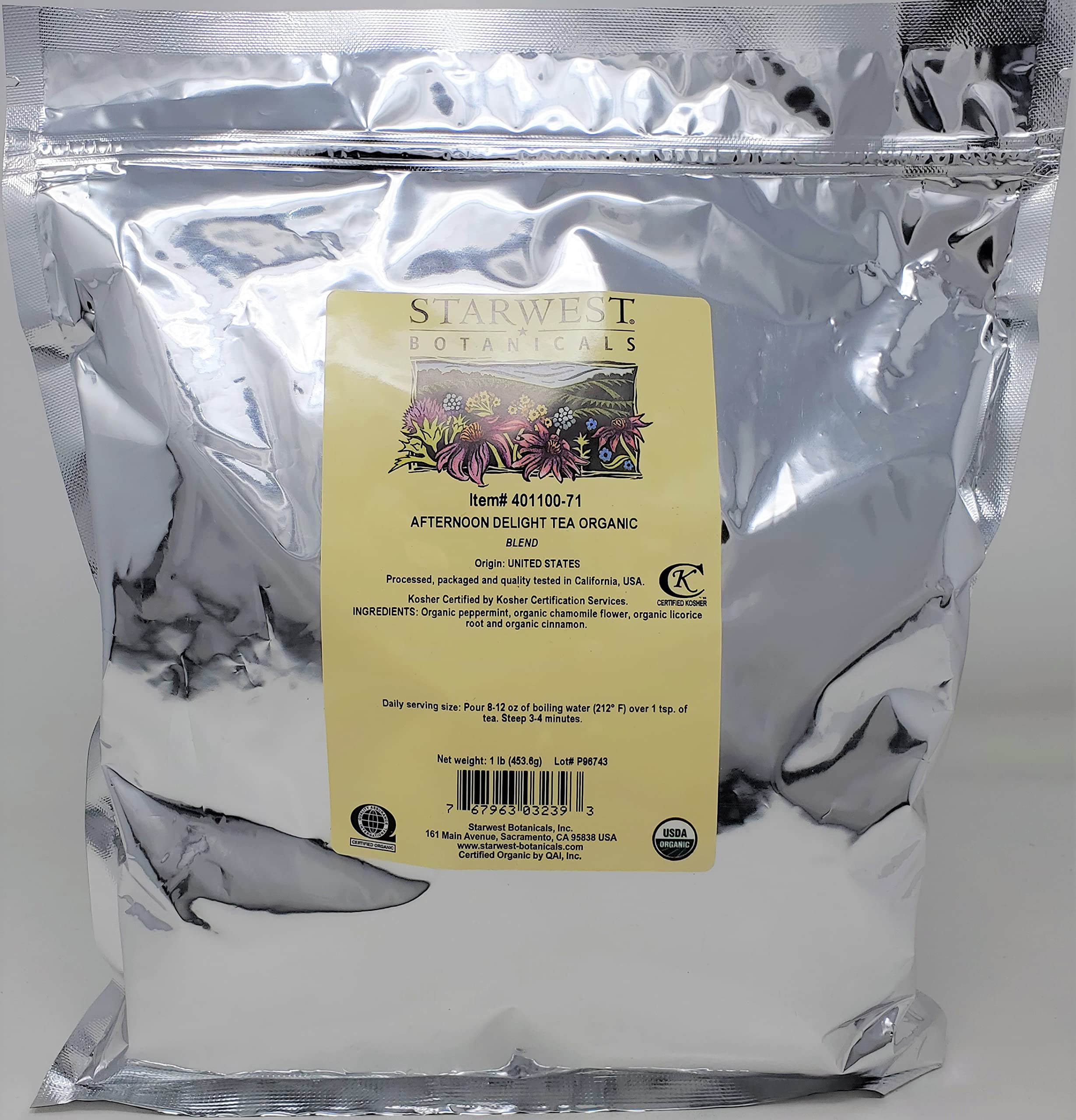 Afternoon Delight Organic Tea