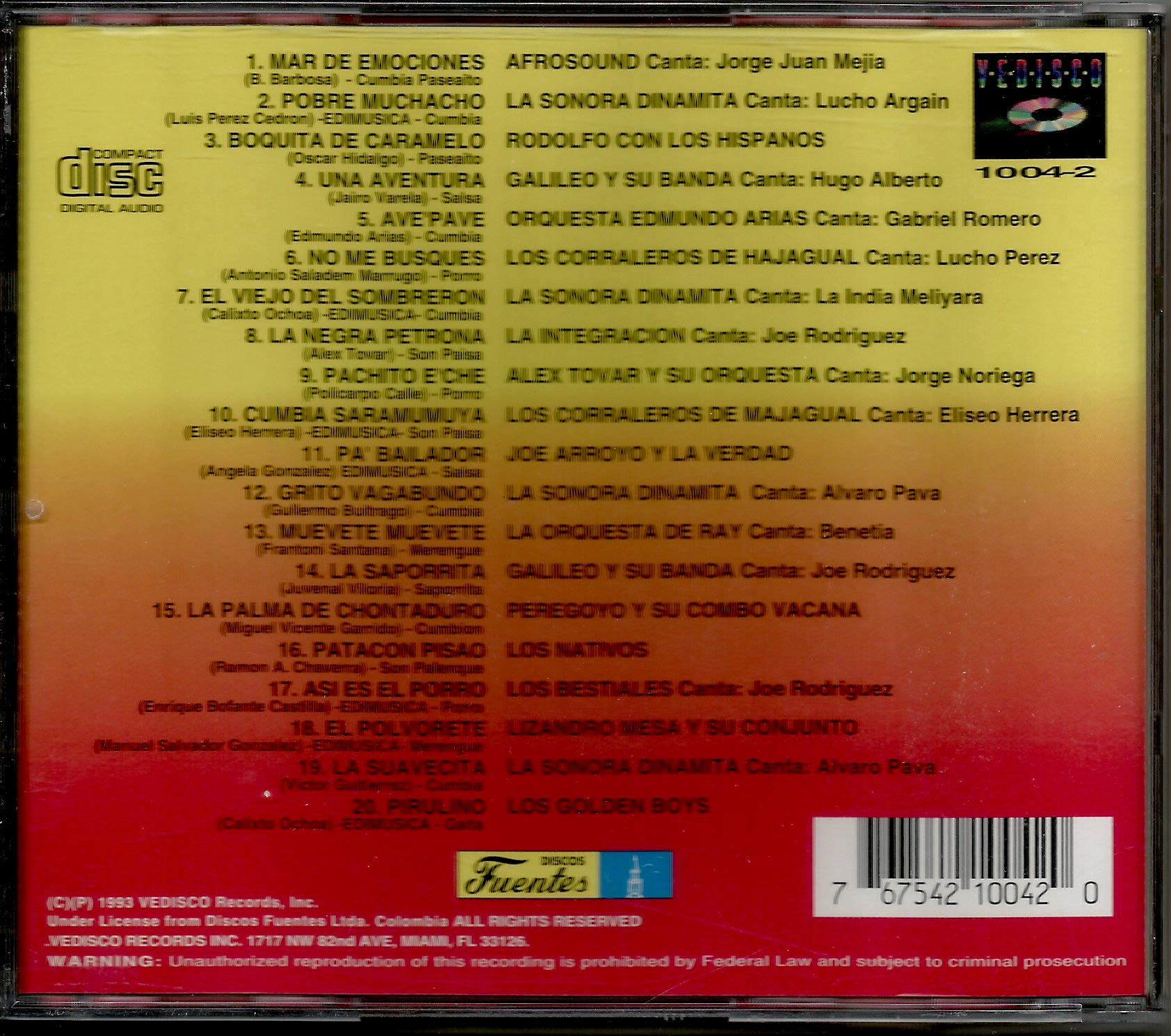 Musica Tropical De Colombia 1