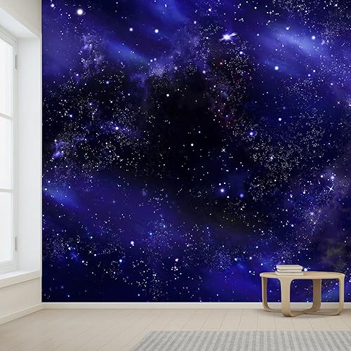 Miniatura 2 de wall26 Cielo Nocturno Estrellado Profundo Espacio Exterior - Mural de Pared Removible. Papel Pintado Grande Autoadhesivo - 66x96 pulgadas