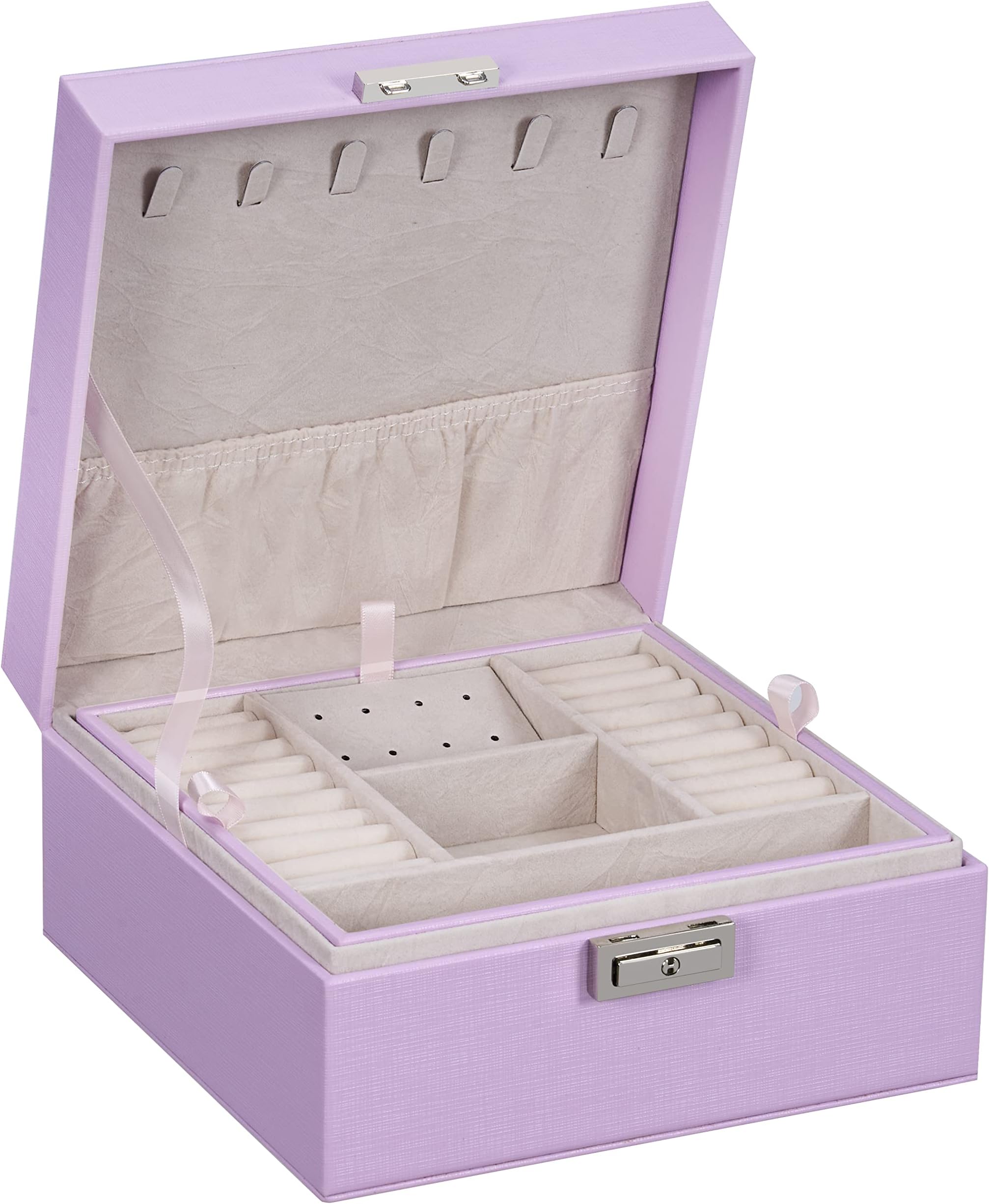 BEWISHOME Jewelry Box for Girls Women, Jewelry Organizer