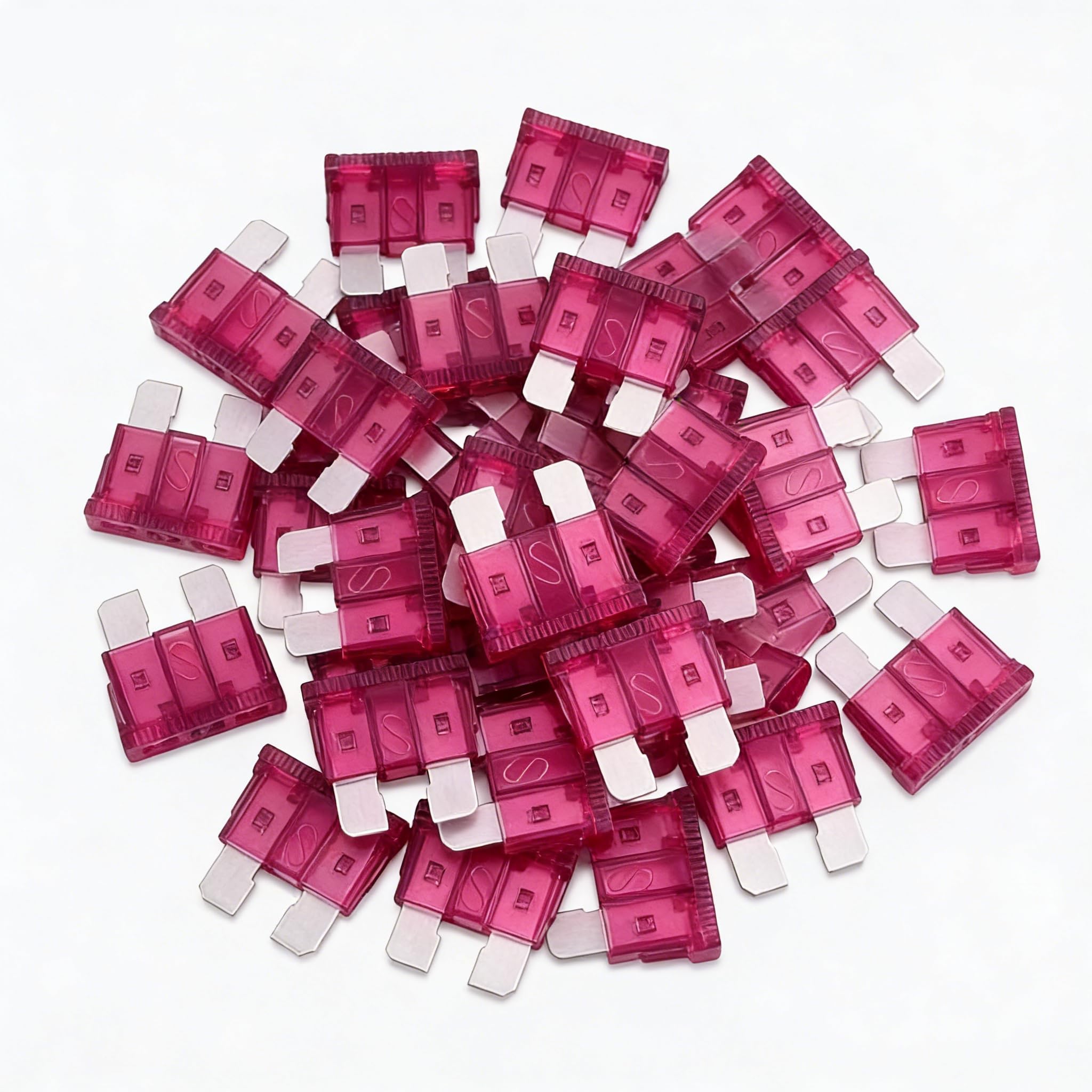Photo 1 of (80Pcs) 50 Amp Standard Fuse, 50A Car Blade Fuses for Car/RV/Truck/SUV/Motorcycle/Boat