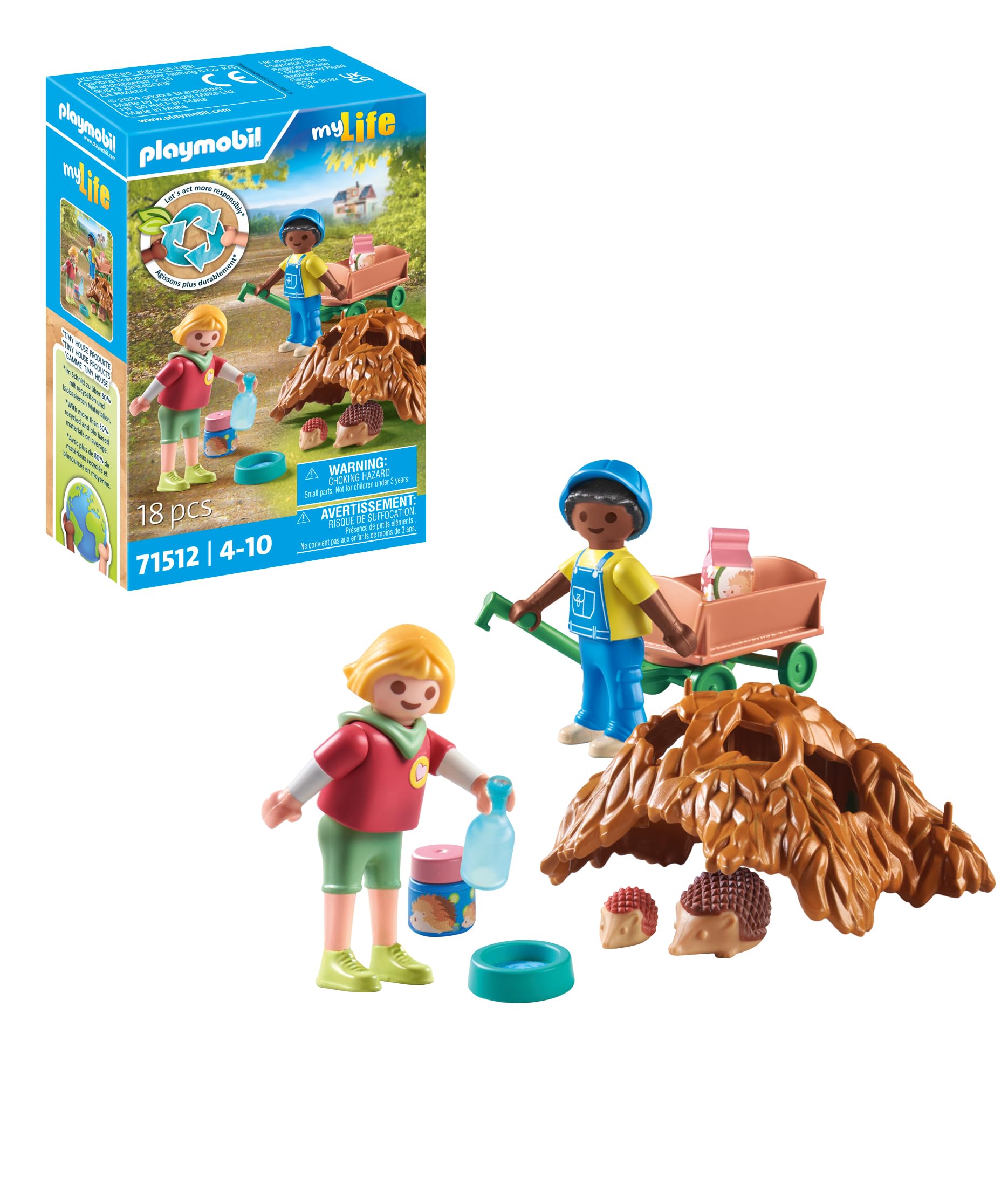 Playmobil Hedgehog Family