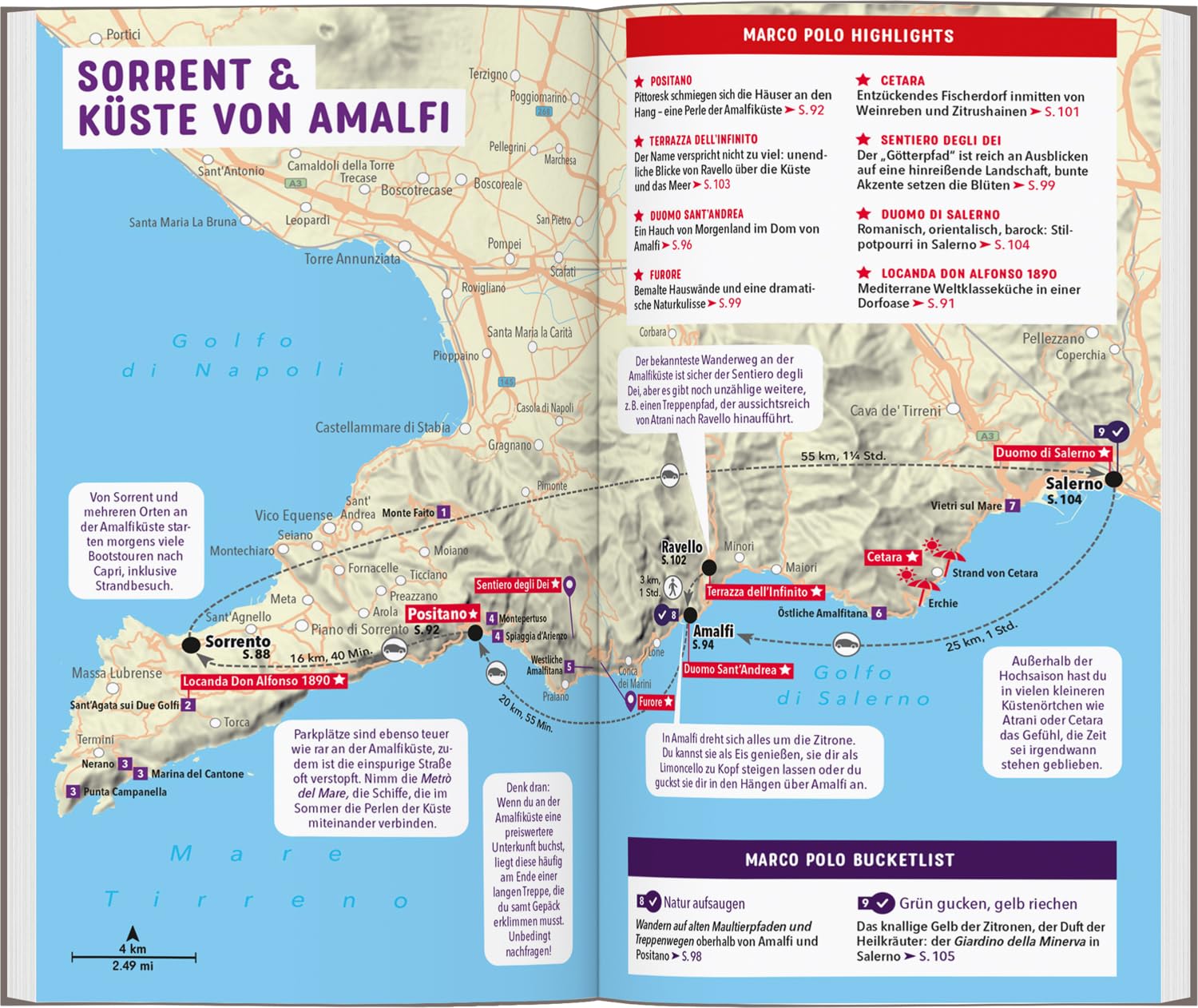 MARCO POLO Reiseführer Golf von Neapel, Amalfi, Ischia, Capri, Pompeji, Cilento: Reisen mit Insider-Tipps. Inklusive kostenloser Touren-App