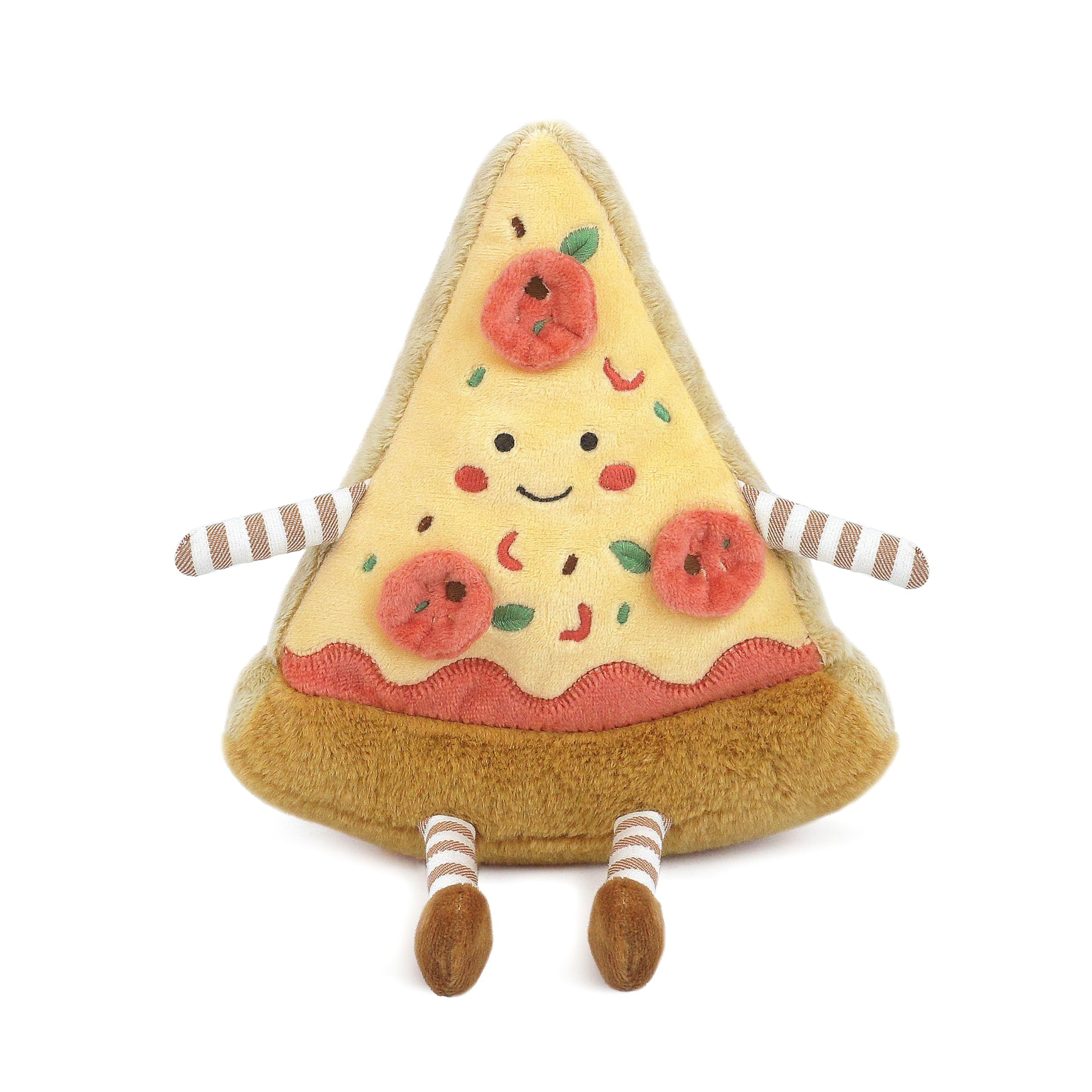 MON AMI Cosimo Pizza 9-Inch Food Plush Toy for Girls | Soft Squishy Pizza Stuffed Toy | Pretend Play Companion | Playroom Décor | Gift for All Ages — image 1