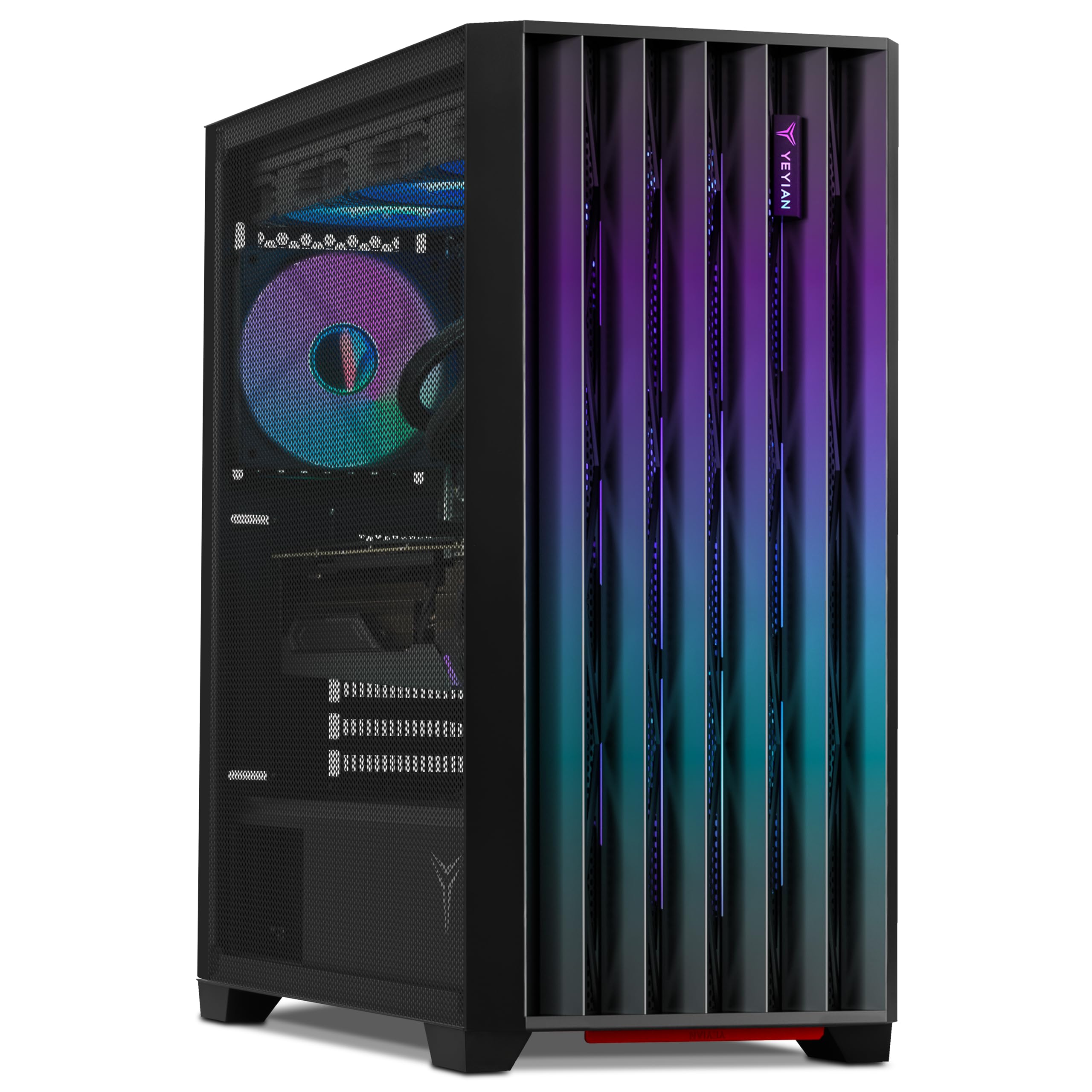 YEYIAN Gaming PC. Core Ultra 9 285K, RTX 5090 32GB GDDR7, 360mm AIO, 2 TB NVMe, 64 GB DDR5, 1000W 80+ Platinum, Windows 11 Home. Model YPI-PM285KD-5901N