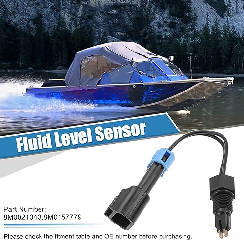 Miniatura 2 de X AUTOHAUX Sensor de combustible y agua 8M0021043 8M0157779 75-400HP Reemplazo