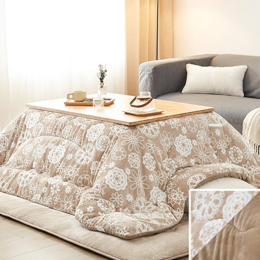 Amazon｜VK Living こたつ布団 長方形 単品205×285cm 中綿2.4kg