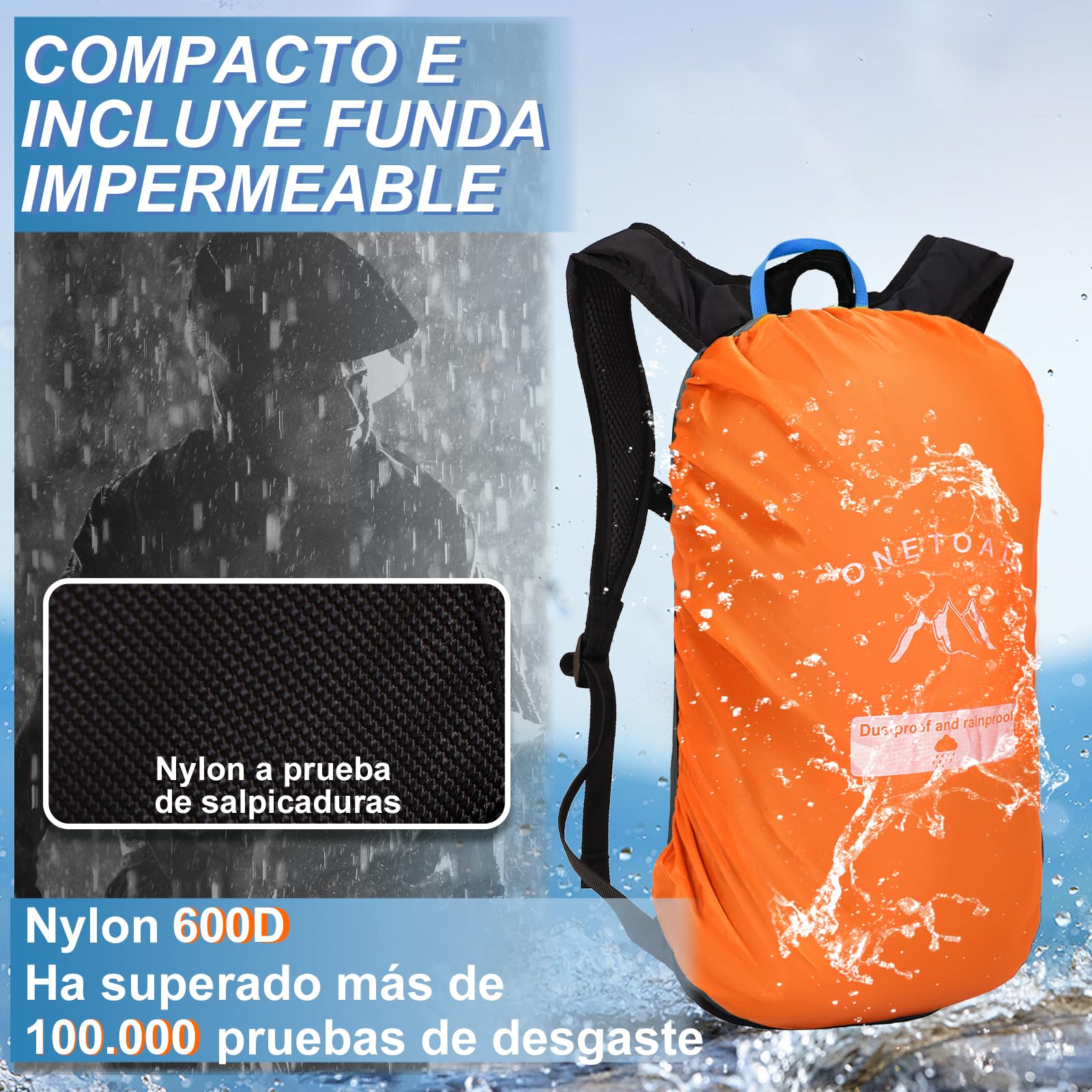 LOCAL LION Mochila de Ciclismo 12L, Mochilas Pequeña para Hombre y Mujer, Multifuncional para |Moto|Bicicleta|Enduro|Mtb|Running