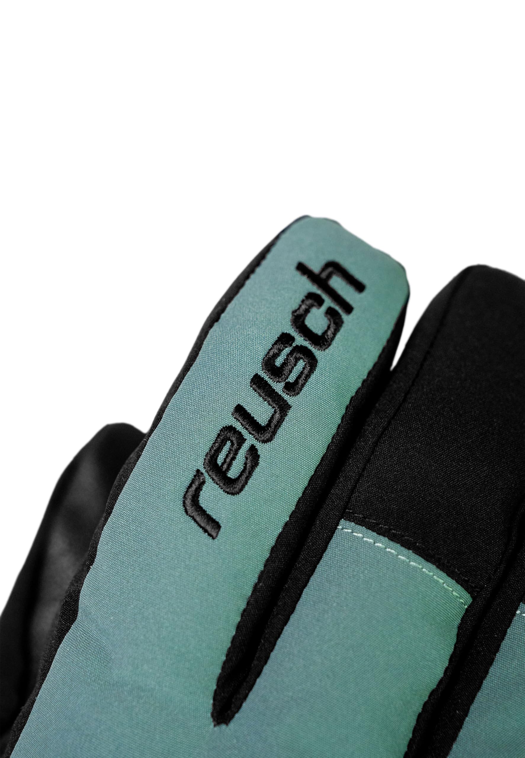 Reusch Couloir R-TEX XT Gants de Ski Unisexes, imperméables, Coupe-Vent, Respirants, Isolation R-LOFT, Cuir végétalien, Softshell, Doublure MicroActive, Manchette en Poudre, Leash Confortable, pour