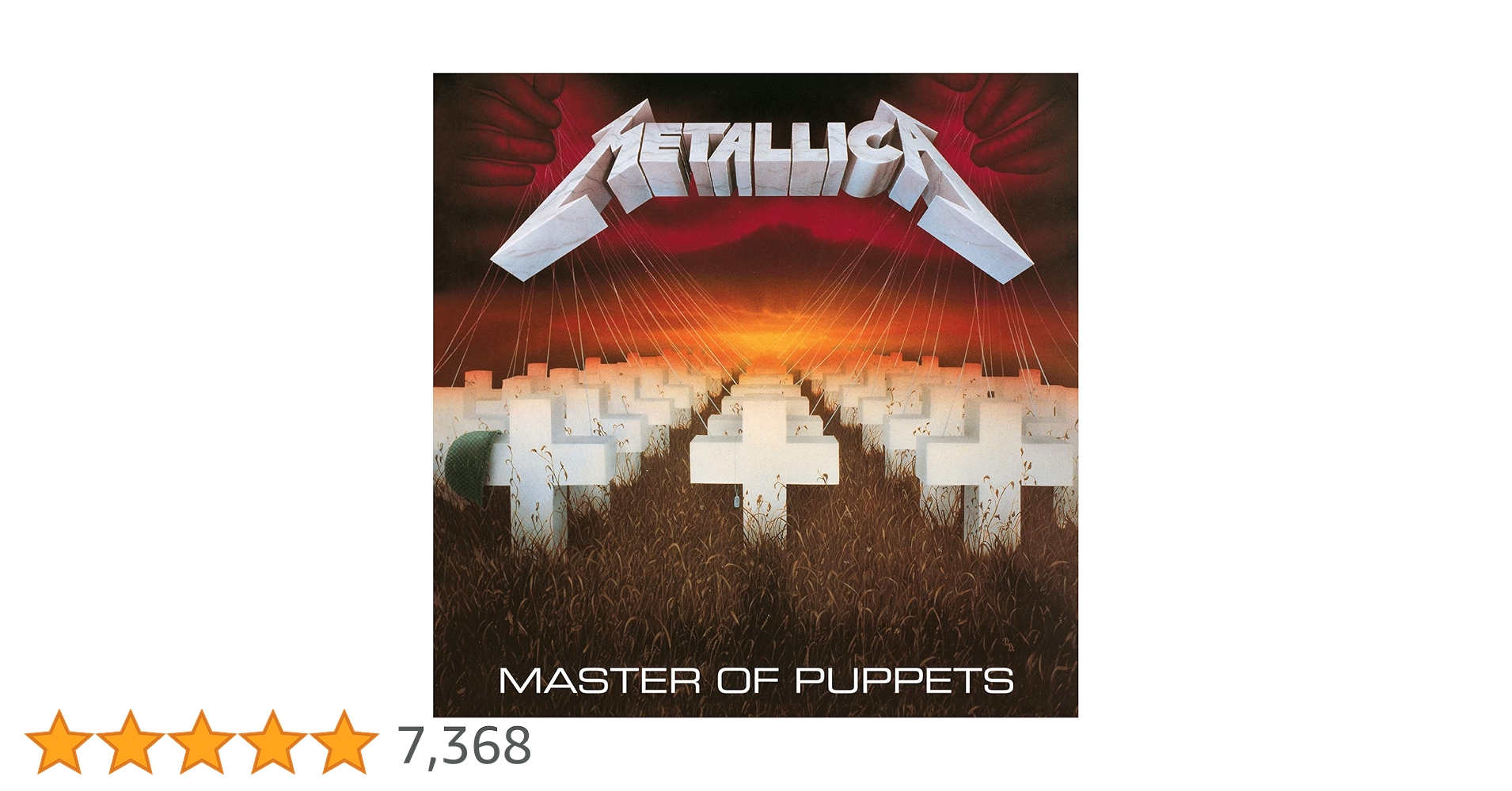 d*g様 希少 サンプル版 　レコード　メタリカ　MASTER OF RUPPE Amazon | Master Of Puppets [12 inch Analog] | Metallica