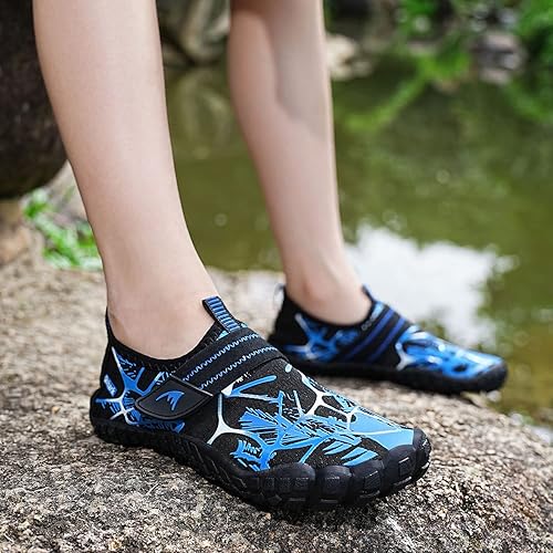 Miniatura 8 de Quickshark - Zapatos de agua infantiles para interiores y exteriores, sandalias de secado rápido, ligeras, para caminar, playa, piscina o natación