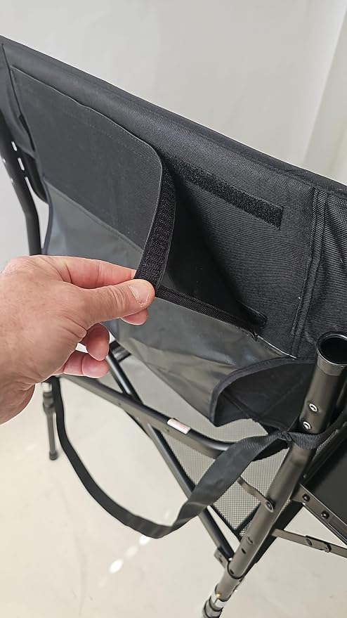 Silla ajustable plegable ligera de aluminio para salón miniatura 7