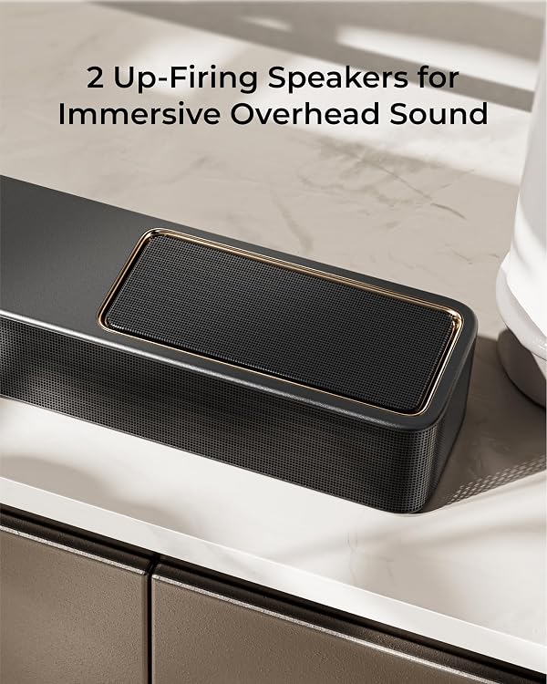 ULTIMEA 5.1.2ch Surround Sound System for TV w/Dolby Atmos, 530W Sound Bar for Smart TV, Soundbar with Wireless Subwoofer, GaN Amplifier, 4K HDR Pass-Through, HDMI eARC, Bluetooth® 5.4, Skywave X40 by ULTIMEA - Image 3