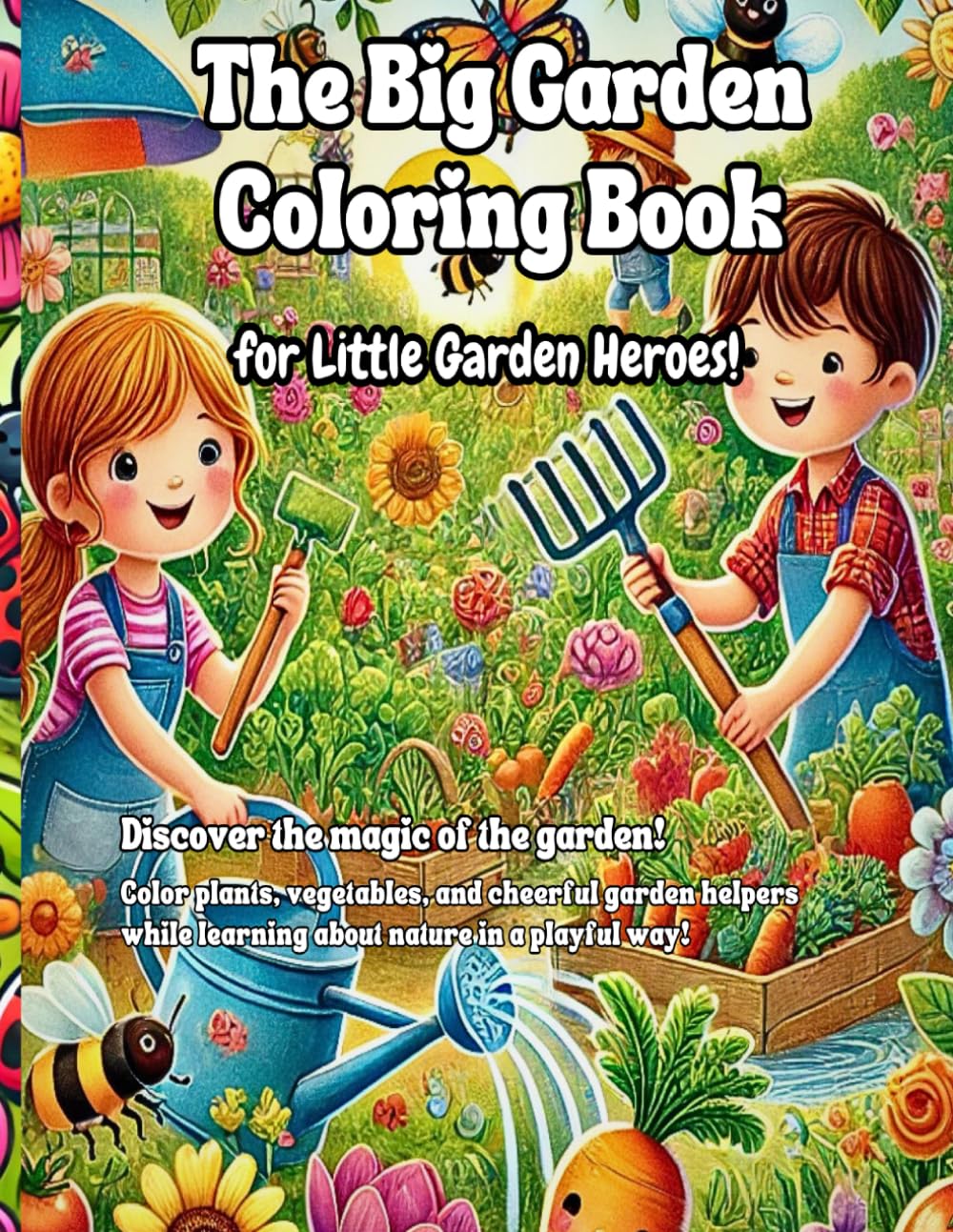 The Big Garden Coloring Book: for Little Garden Heroes!