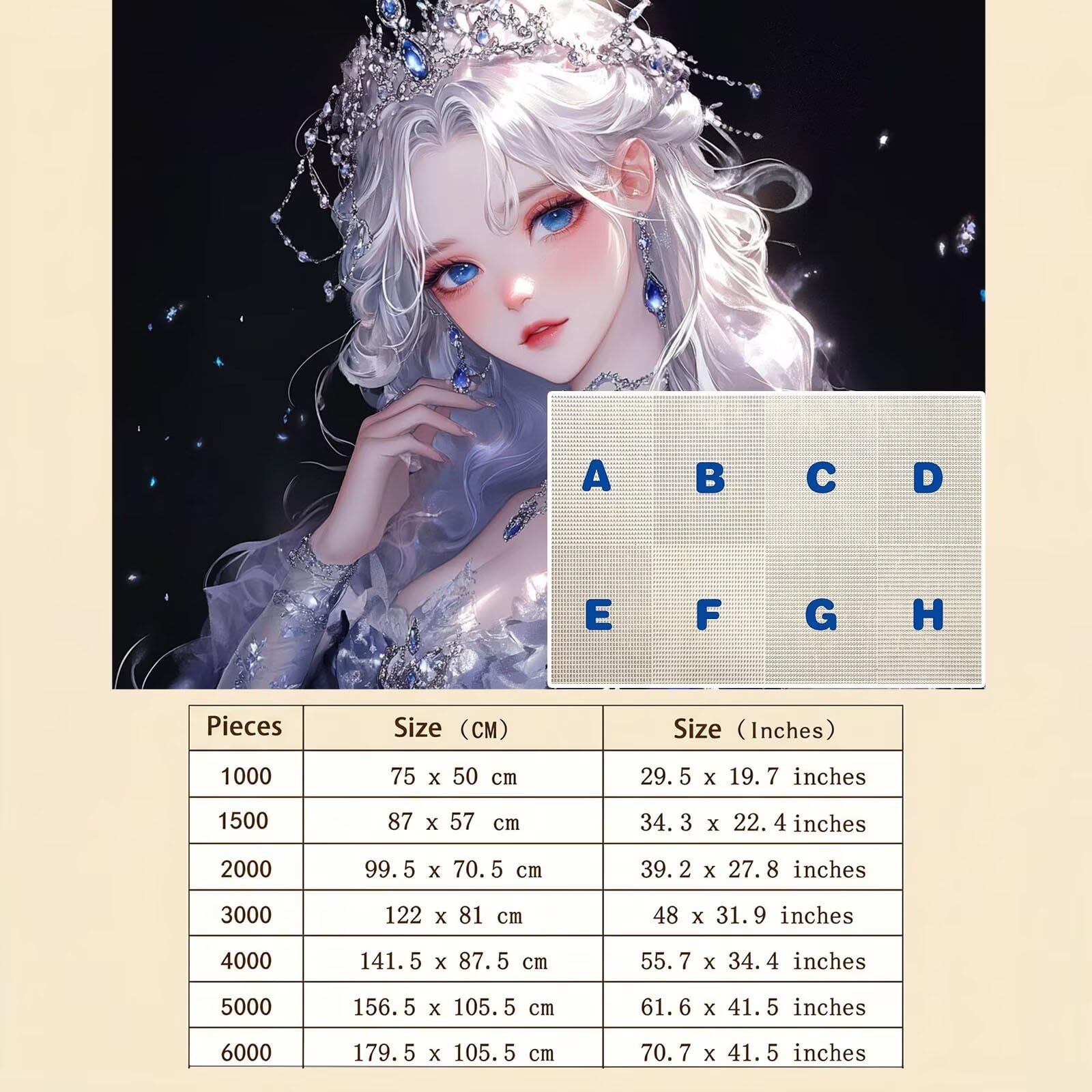 sogno Bellezza-2 Puzzle 1000 Pezzi per Adulti, Puzzle in Legno - Collezione Classica con Poster Incluso - Sfida di Concentrazione e Passatempo Antistress, Gioco per Famiglia, 75 x 50 cm f0-789