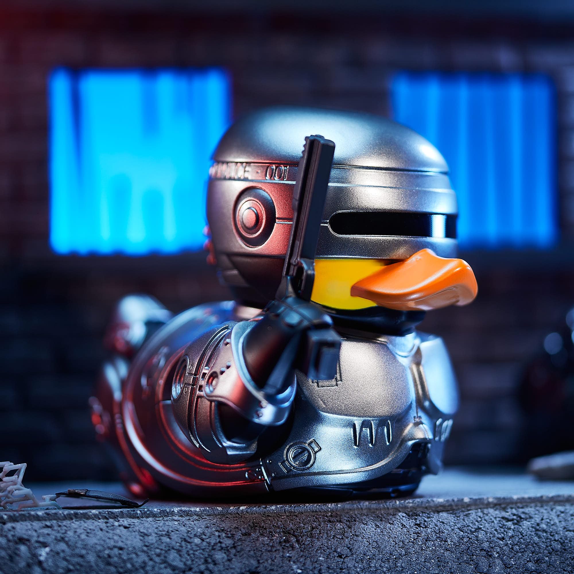TUBBZ Boxed Edition: Robocop Cosplaying Rubber Duck Vinyl Figure, Robocop (Boxed) - Image 3
