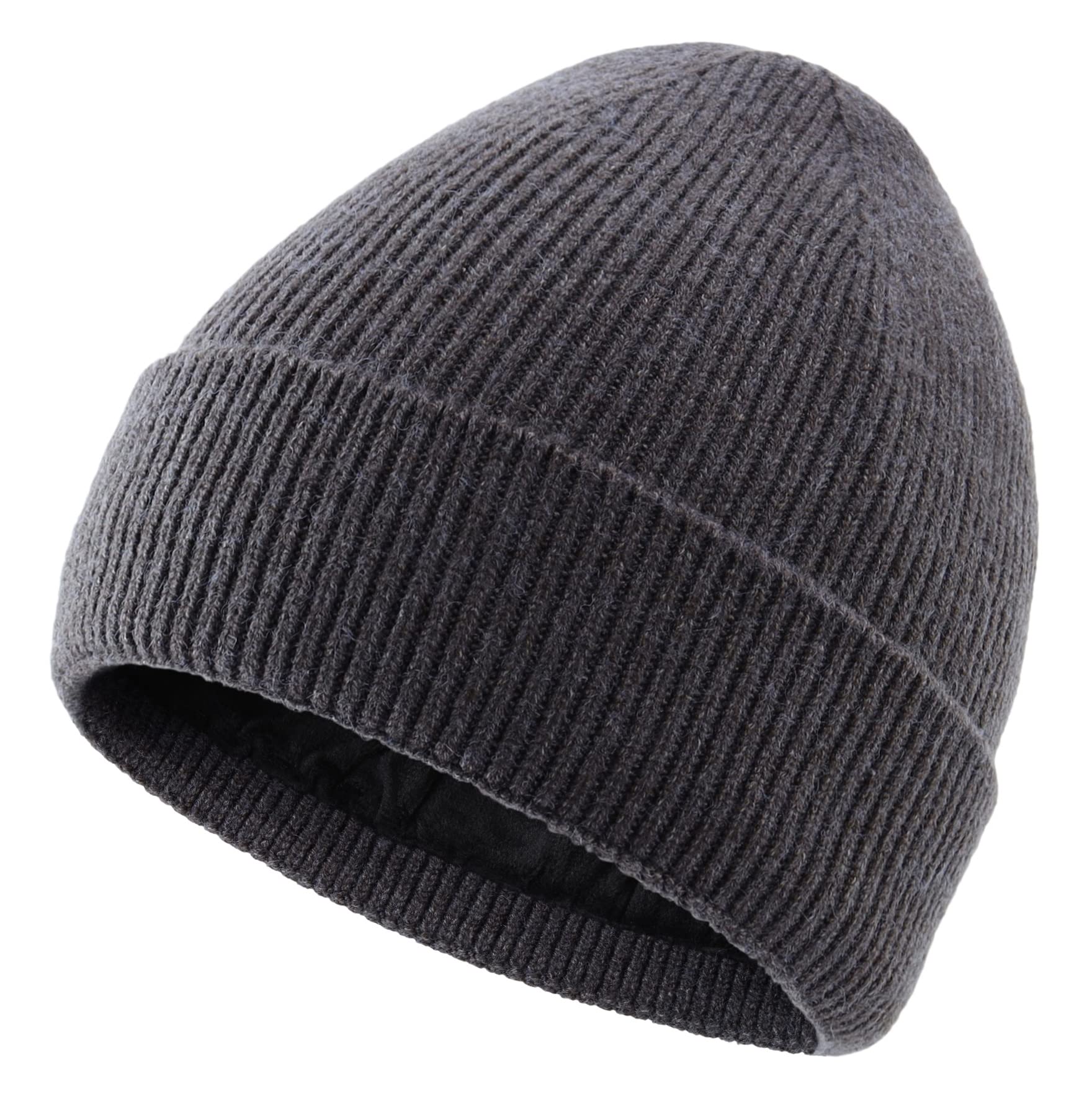 Connectyle Kids Beanie Hat Warm Winter Hats for Boys Girls Fleece Lined Knit Kids Hat for Ages 1-5