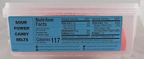 Miniatura 2 de Cintas de Fresa SOUR POWER, 42.3 onzas