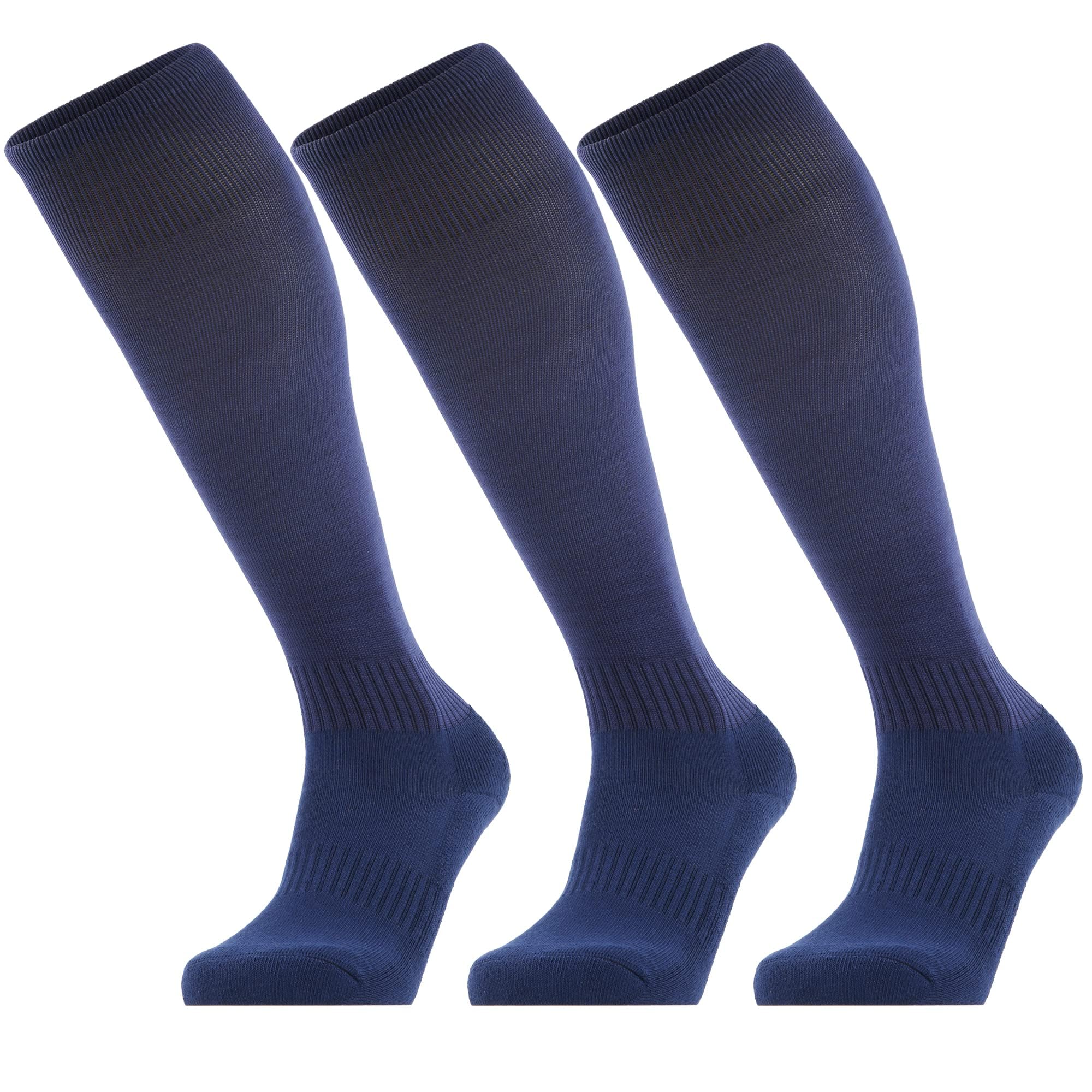 GRAPMKTG 3 Pack Softball Soccer Socks Baseball Football Socks for Youth Men and Women