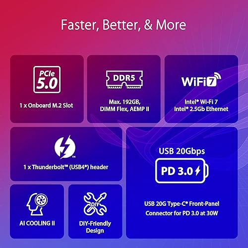 Miniatura 4 de ASUS ROG Strix Z790-E Gaming WiFi II LGA 1700 (Intel 14 y 13 y 12 generación) ATX placa base para juegos (DDR5, PCIe 5.0, LAN de 2.5 Gb, ranuras