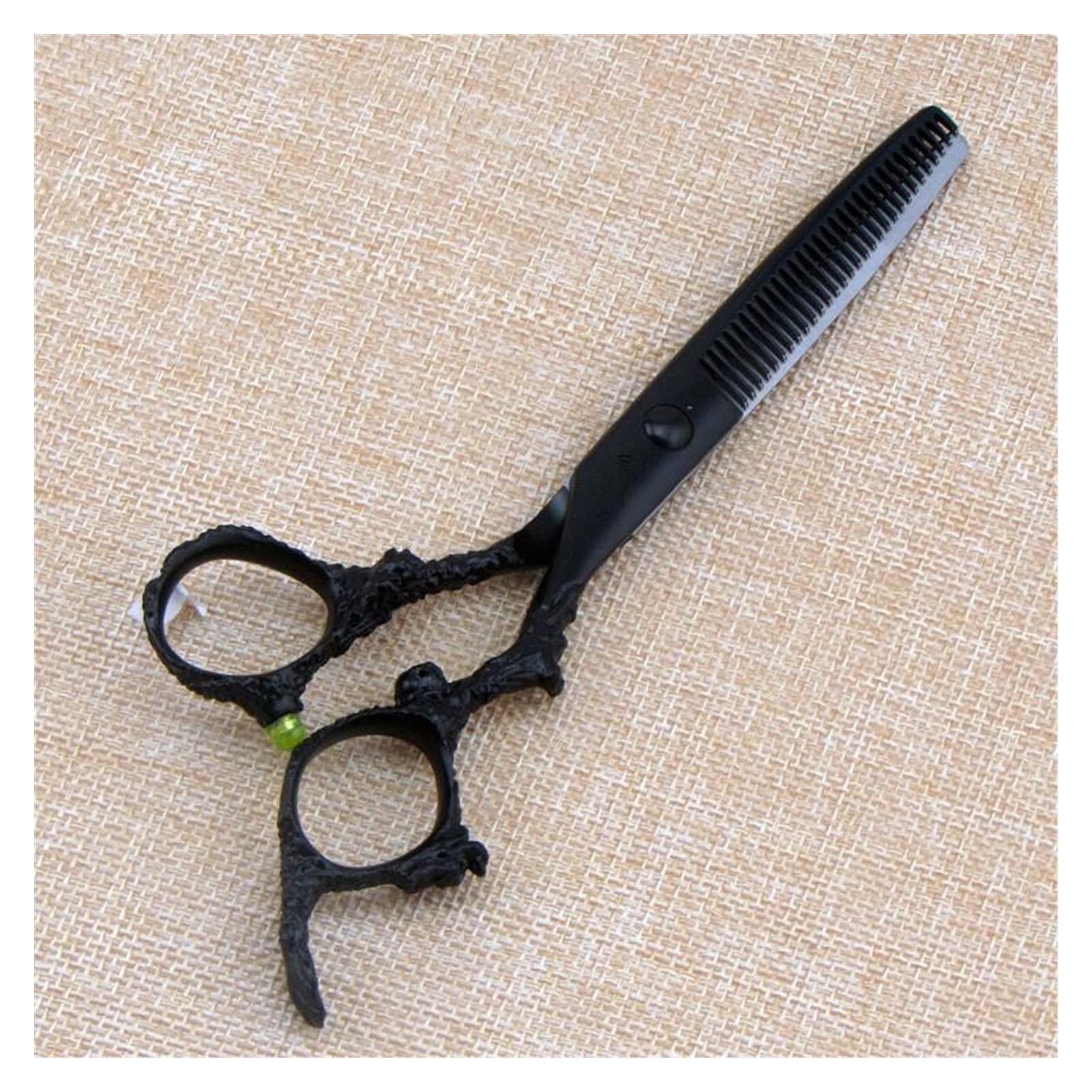 Ciseaux de coupe de cheveux 6 pouces Black Dragon pour coiffure à la maison