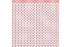 Naughty Bachelorette Party Decorations: 6.6 ft x 3.3 ft Metallic Foil Fringe...