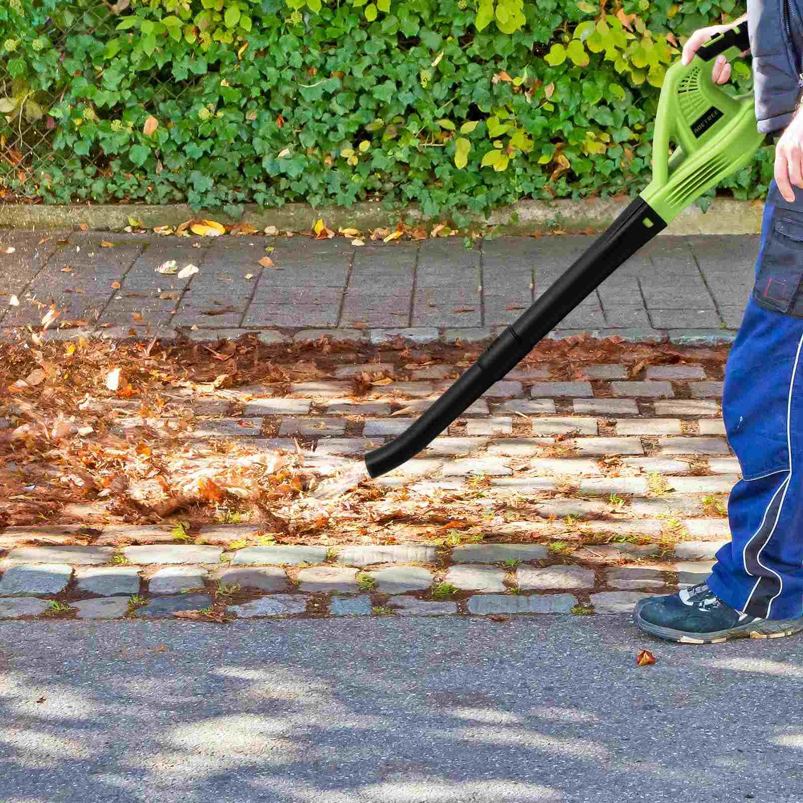 Akku-Laubbläser 24V, 16500 U/min – Mit 2 Akkus & Ladegerät, Für Garten & Terrasse