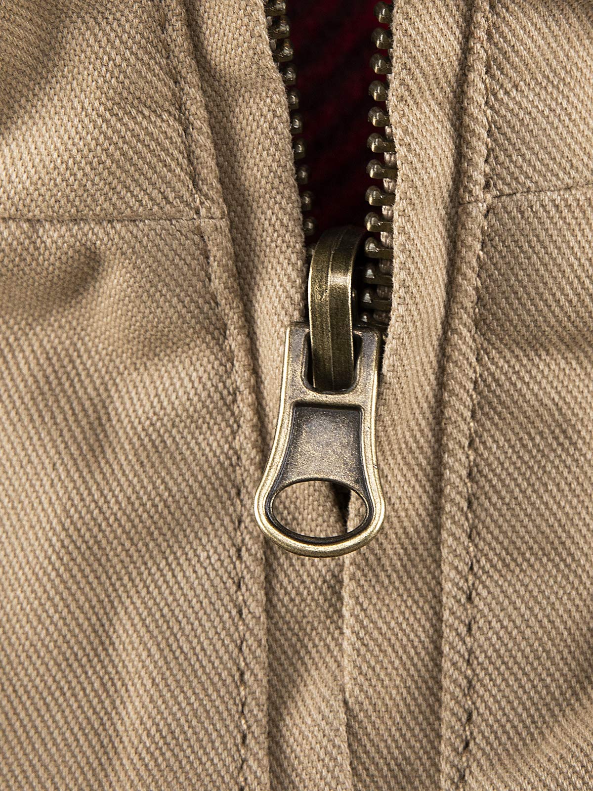 ZENTHACE Chaleco reversible de franela con forro polar para hombre, para actividades al aire libre, safari, pesca, viaje, chaleco, Caqui, Large