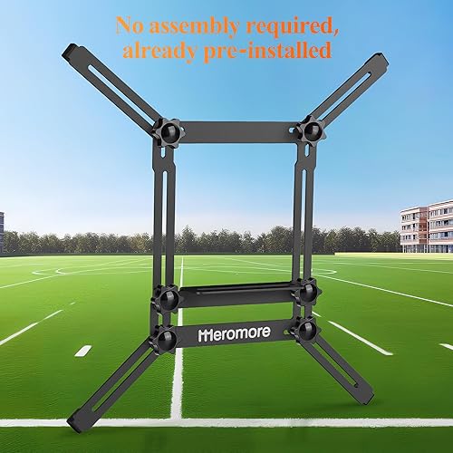 Miniatura 9 de Meromore Soporte para valla  Soporte de valla de aluminio para cámara de acción compatible con GoPro, iPhone, teléfonos, cámara digital, clip ideal