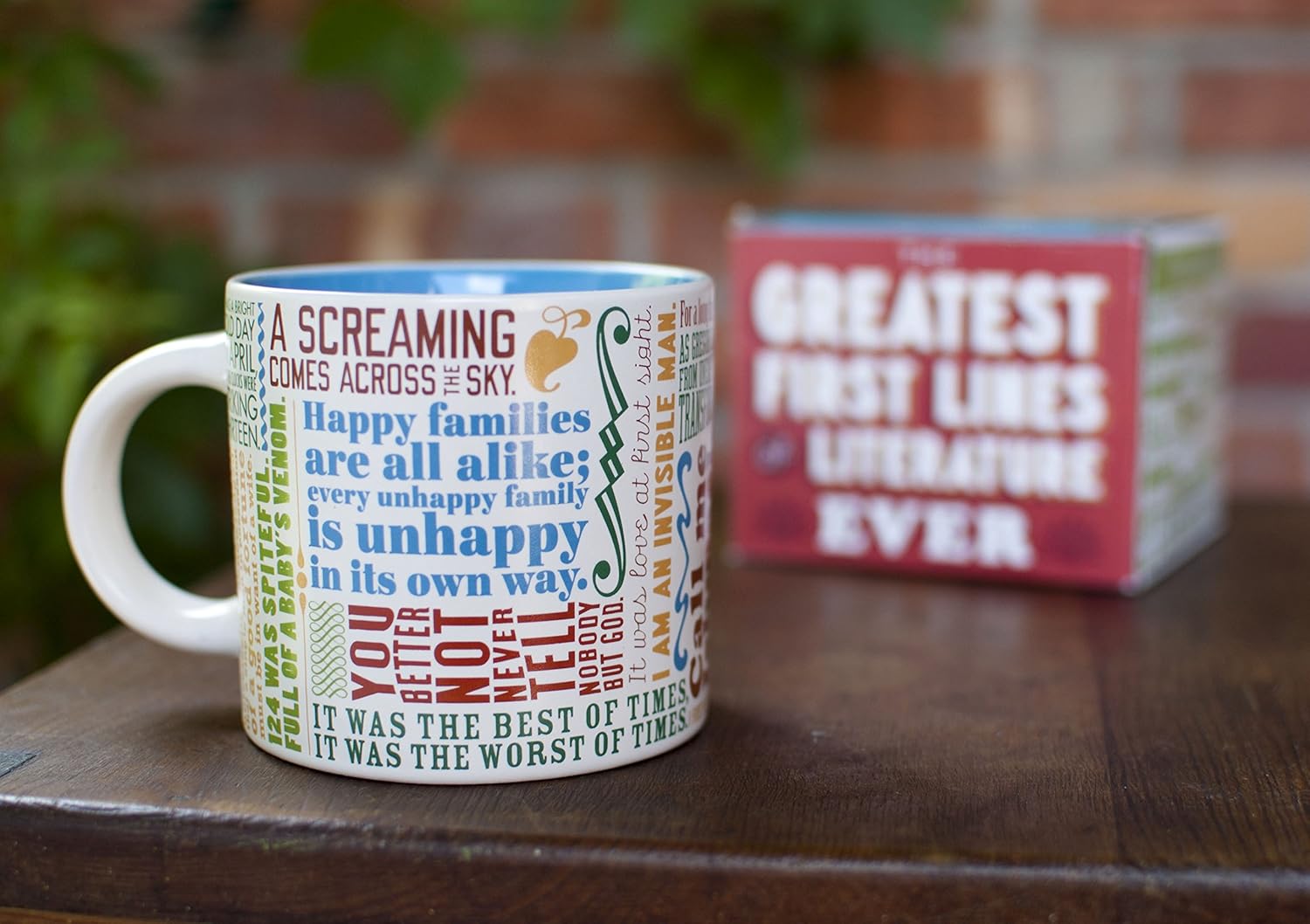 The Unemployed Philosophers Guild First Lines of Literature Coffee Mug - Famous Openings from Books, Novellas, and Short-Stories, Comes in a Box, 14oz - Image 4
