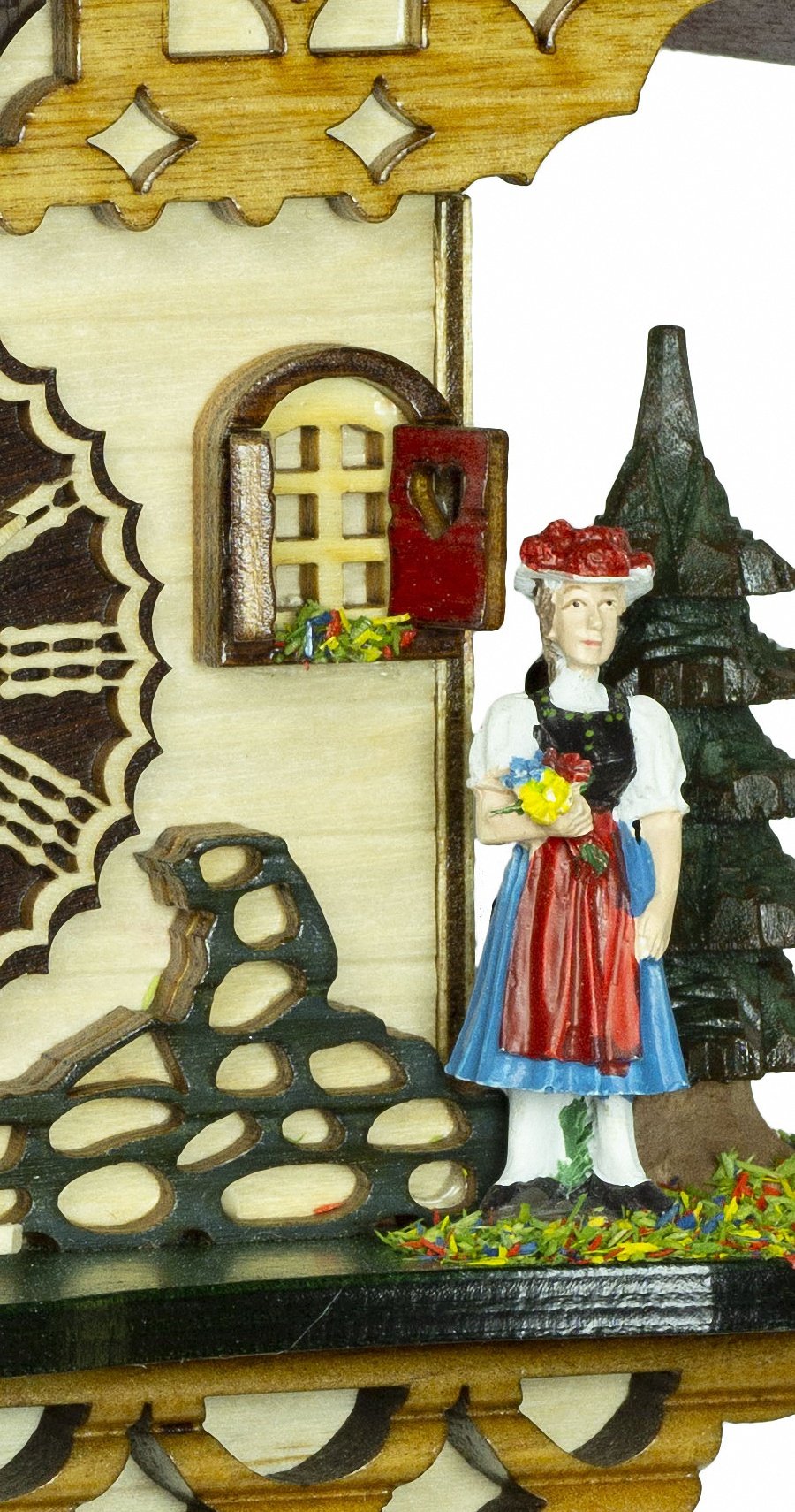 Pendule à Coucou Trenkle – Maison Forêt Noire – Quartz Musique TU 4301 QMS – Neuf
