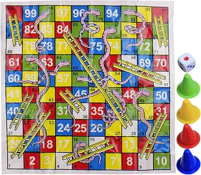 Snake Game - Foldable Travel Board, Portable Game Toy | Classic Snake Puzzle Entertainment, Compact Game Playset, Interactive Activity Tool for Adult Family Party Kids Entertainment