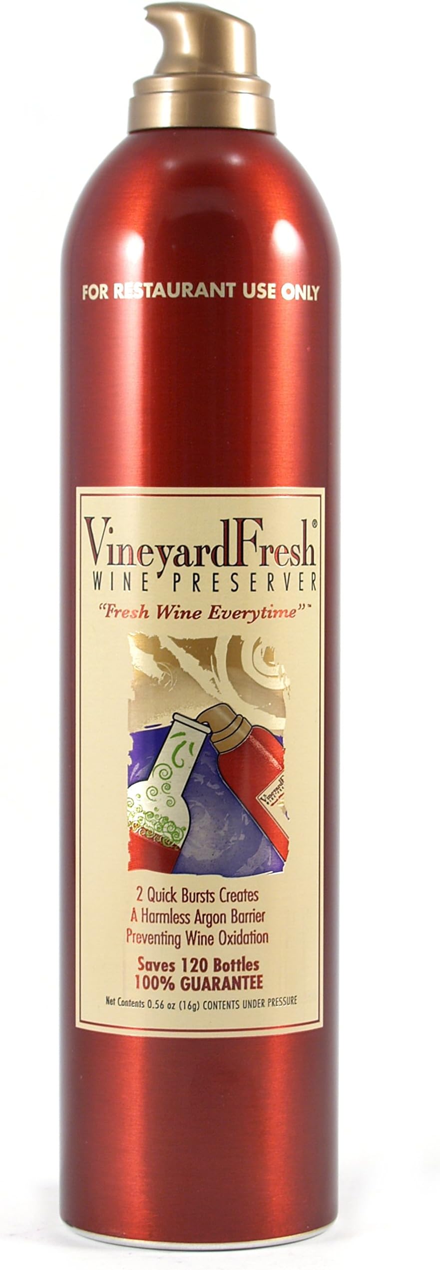VineyardFresh Institutional Sized Wine Preserver, Set of 2