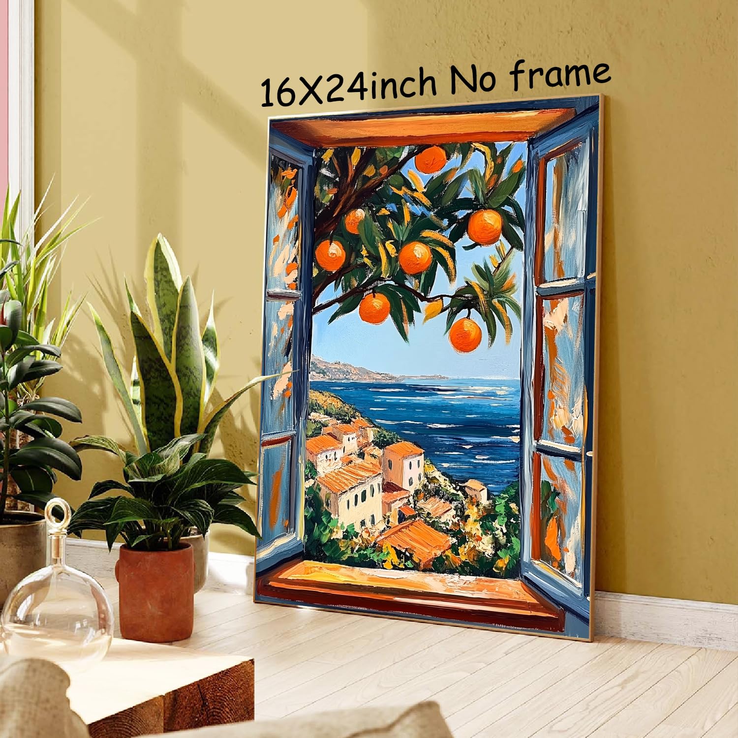 Amazon.com: Henri Matisse Open Window Print Coastal Blue Aesthetic