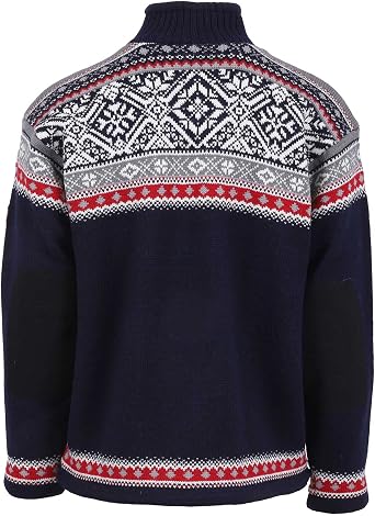 ICEWEAR Bergen Mens Norwegian Wool Sweater with Windproof Lining