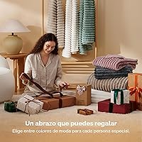 Vista 5 de Bedsure GentleSoft Mantas Tamaño Queen para Cama - Acogedora y Suave Manta de Sofá y Sillón para Mujeres, Bonitas Mantas Grandes de Ropa de Cama