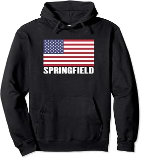 Amazon.com: Springfield USA Flag Clothing: Ropa, Zapatos y Joyería